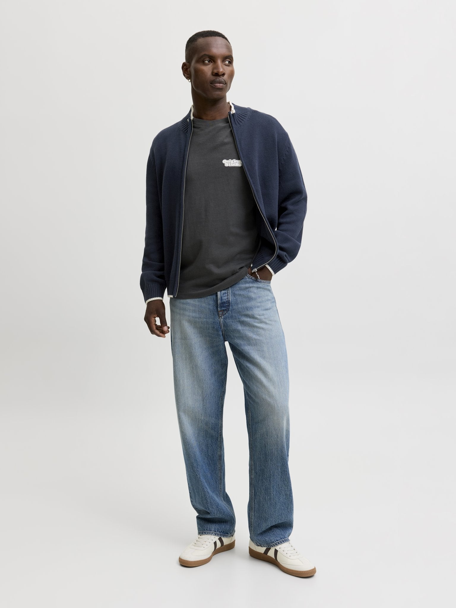 Jack & Jones Herren Strickjacken Sky Captain