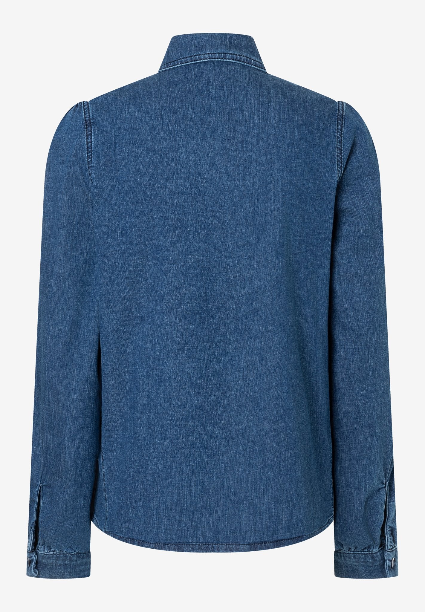 More & More Damen Blusen  Middle Blu