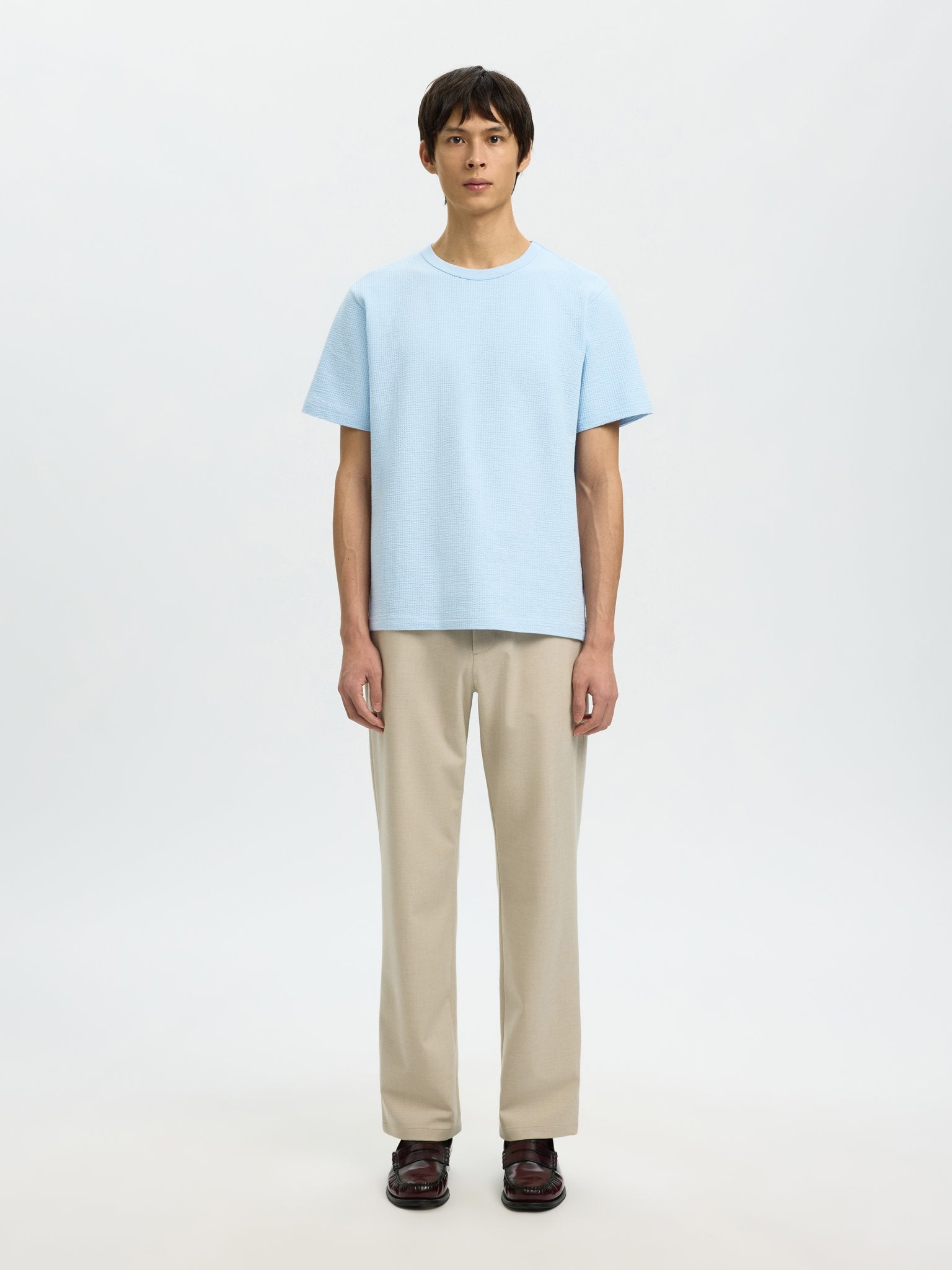 Selected homme Herren T-Shirts kurz Skyway