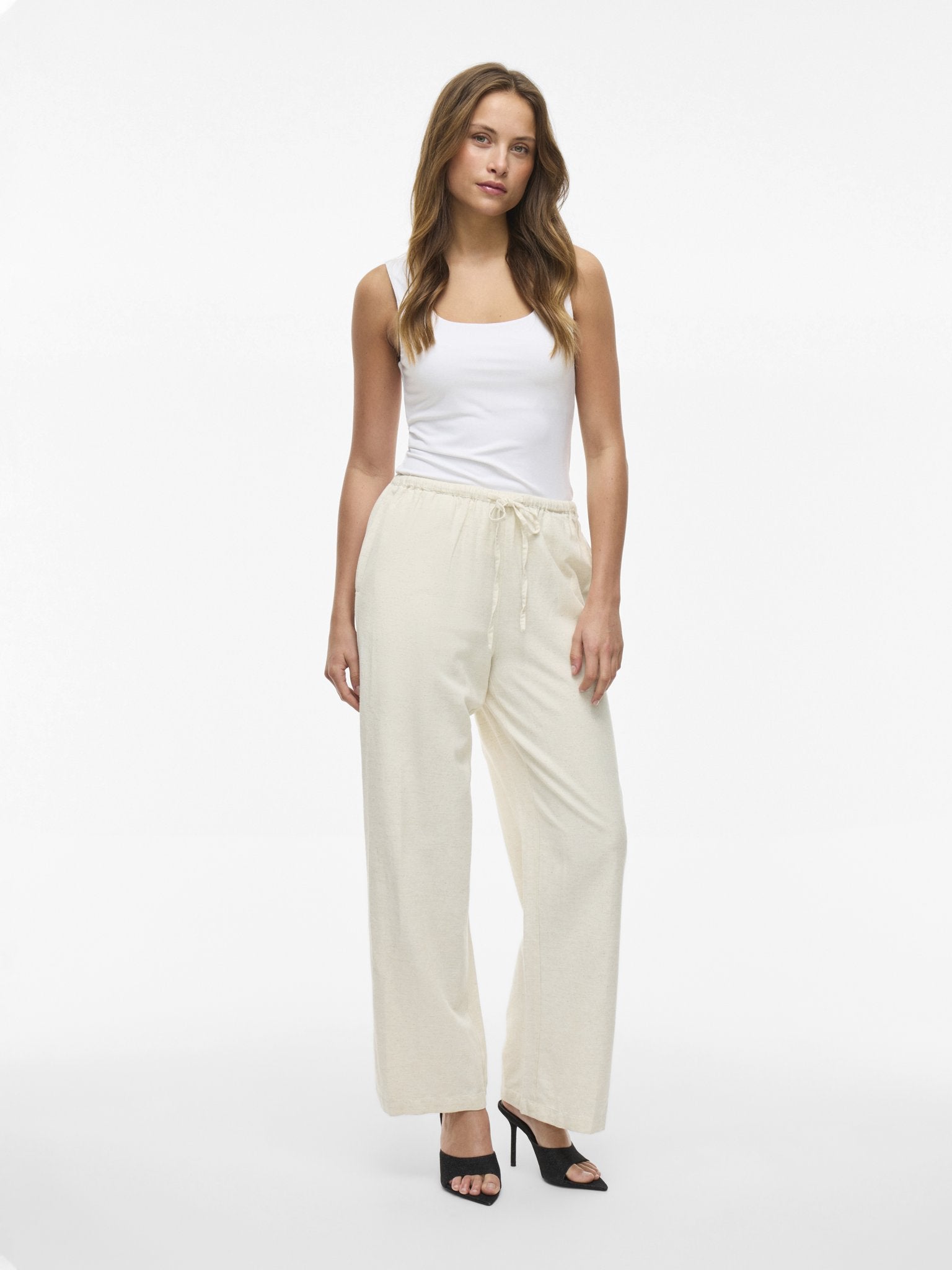 Vila Damen Hosen Super Light Nat