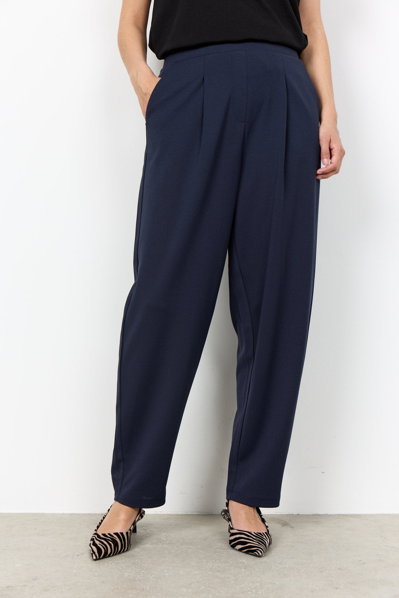 Soya Concept Damen Hosen Navy