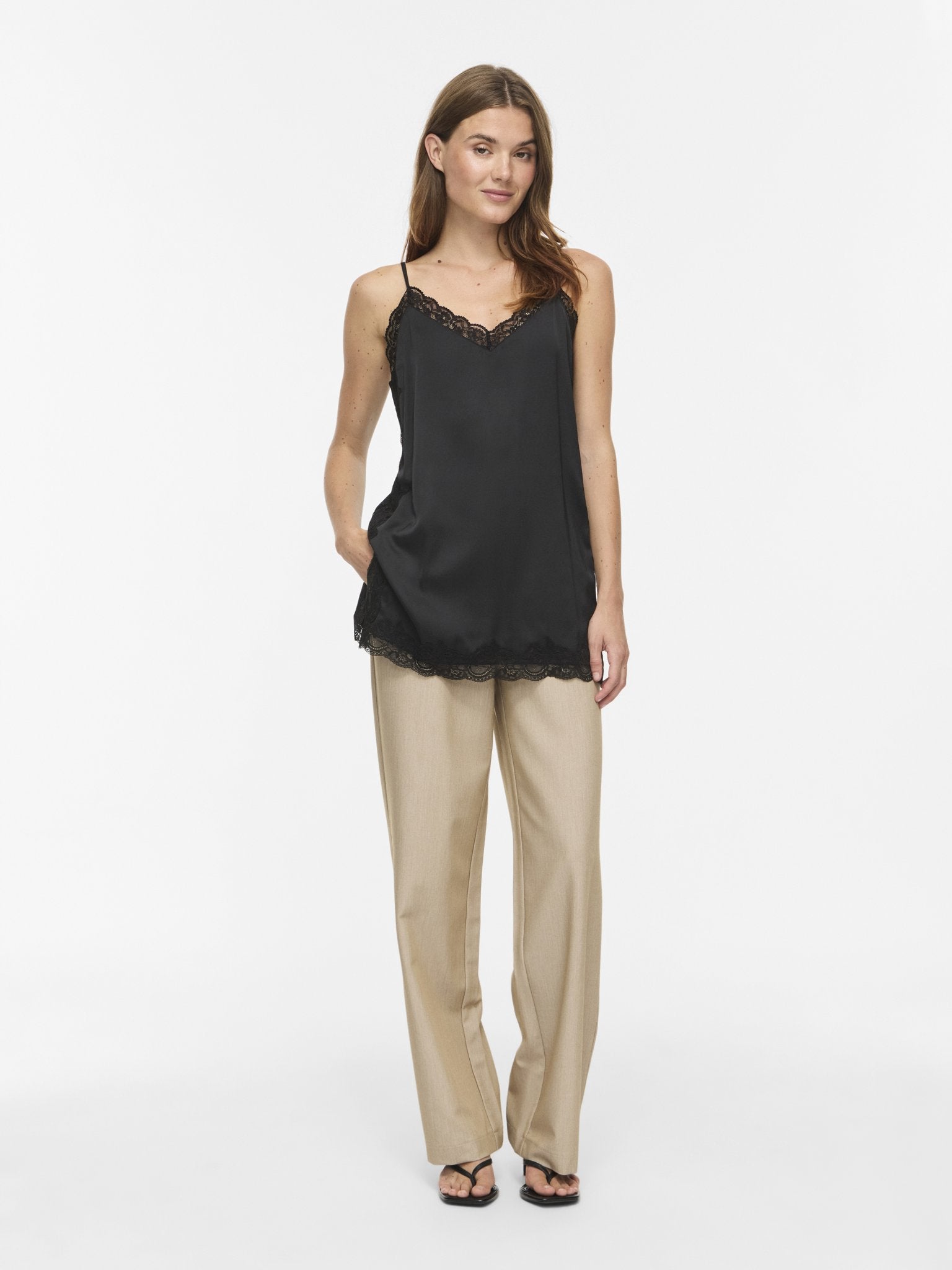 Vila Damen Tops Black Beauty