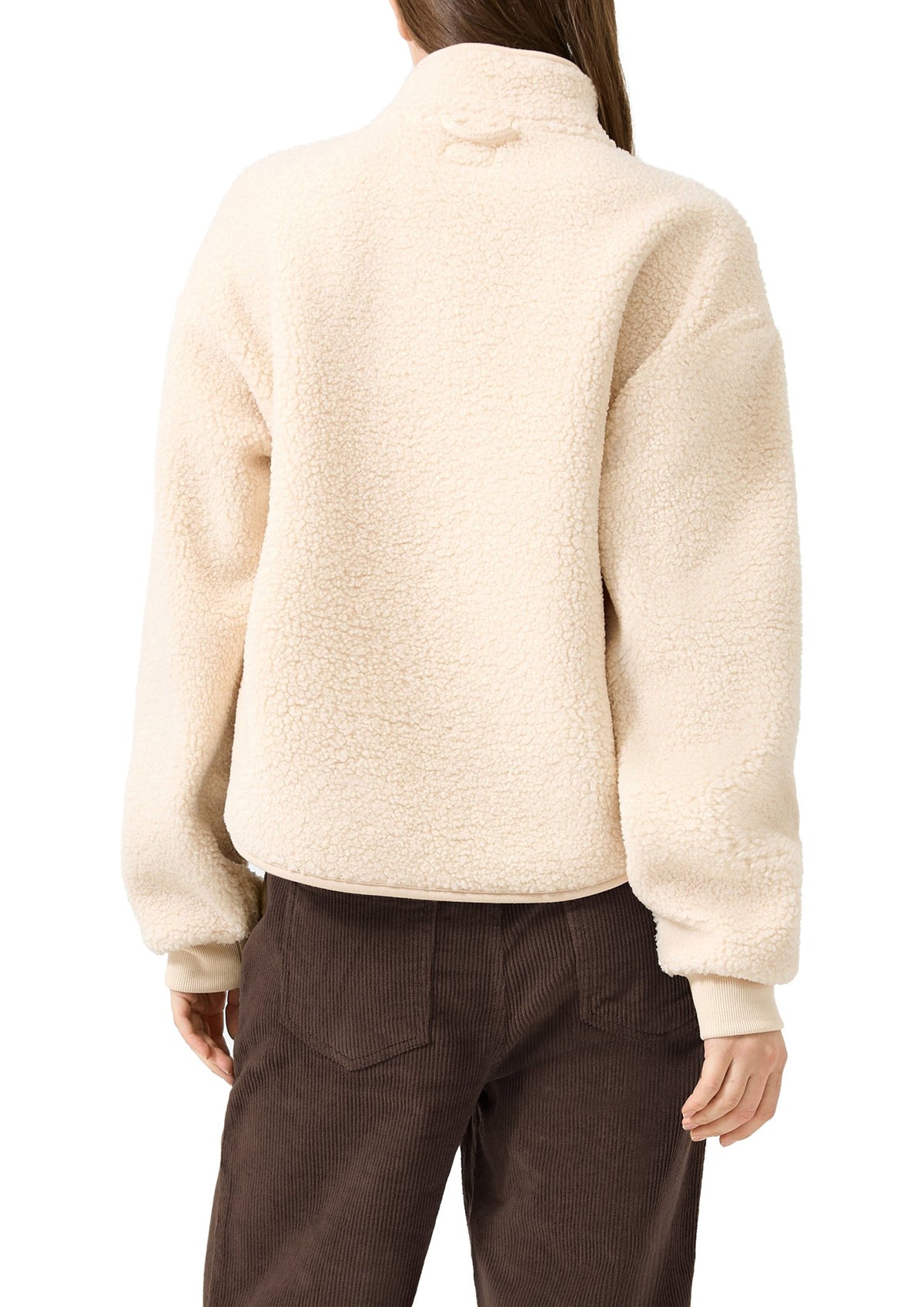 QS by S.Oliver Damen Sweatshirts  White