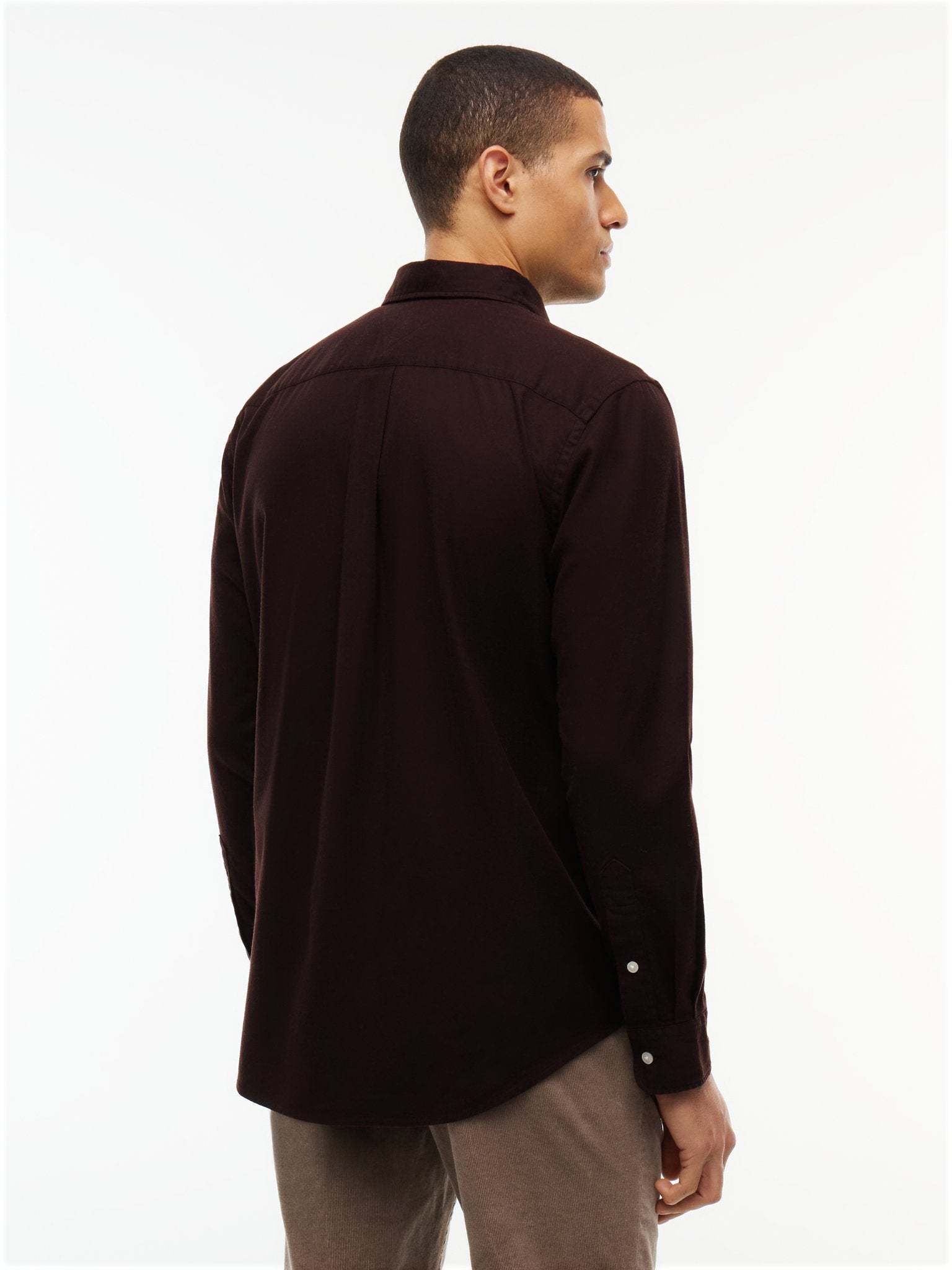 Tommy Hilfiger Herren Hemden Hjt Brown