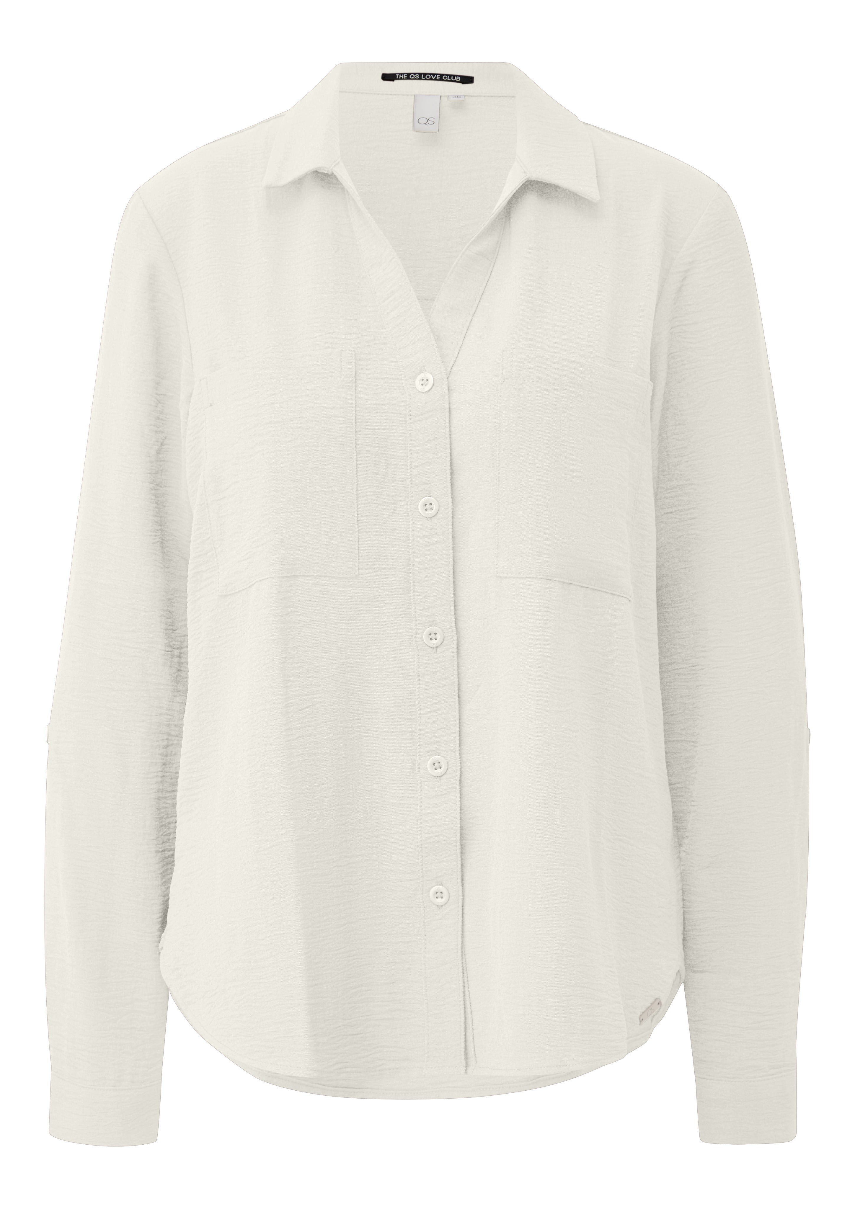 QS by S.Oliver Damen Blusen  White