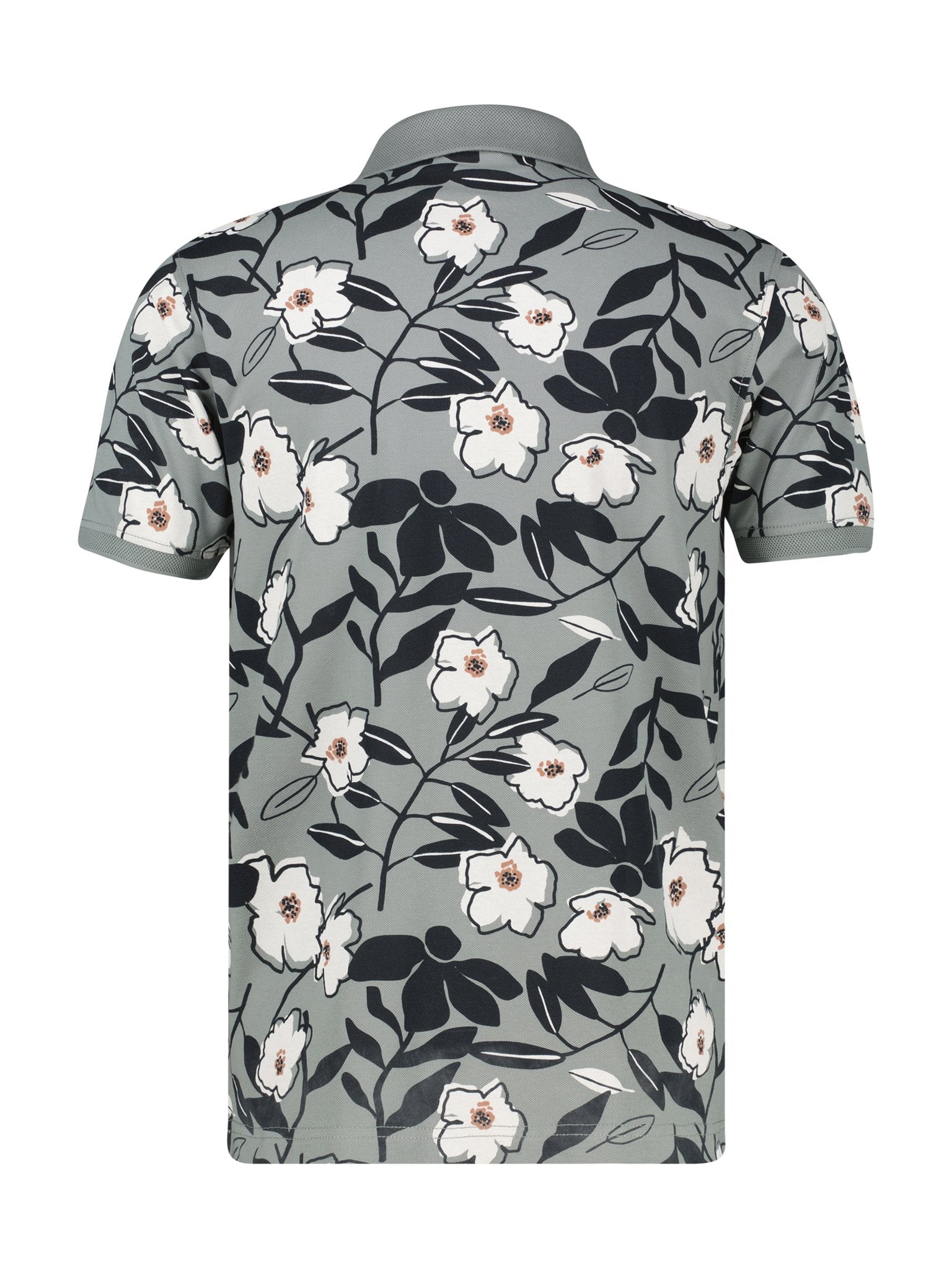 Lerros Herren Polo-Shirts Storm Grey