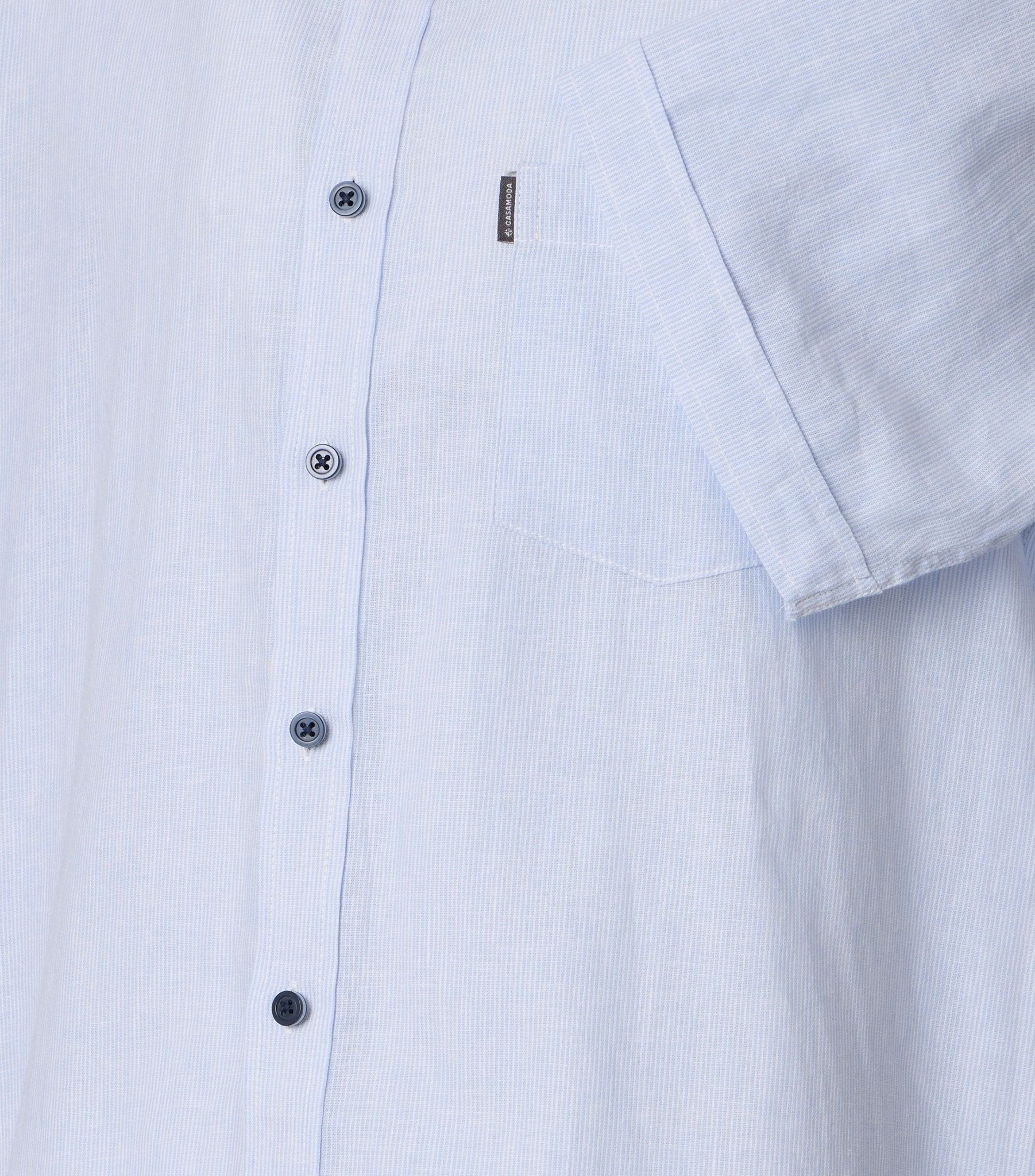 Casa Moda Herren Hemden kurz  Blau