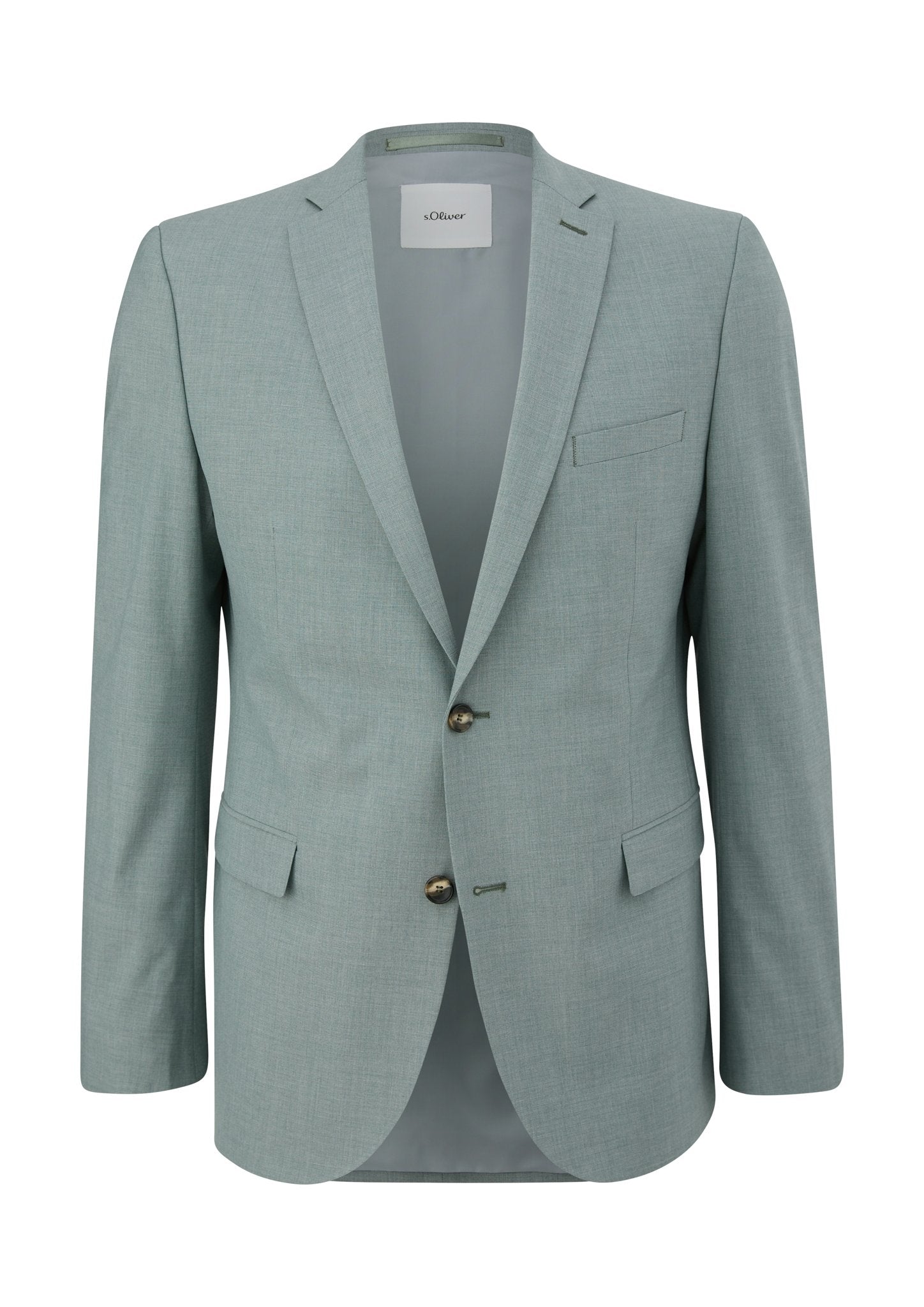 S. Oliver black Herren Sakkos Green