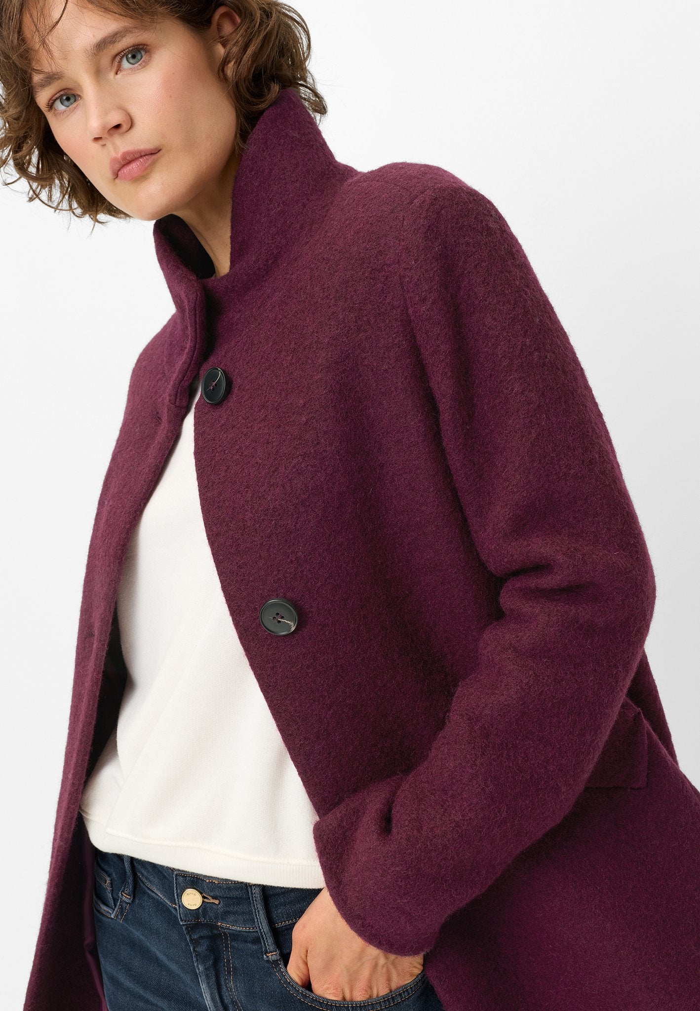 Fuchs & Schmitt Damen Jacken Burgund