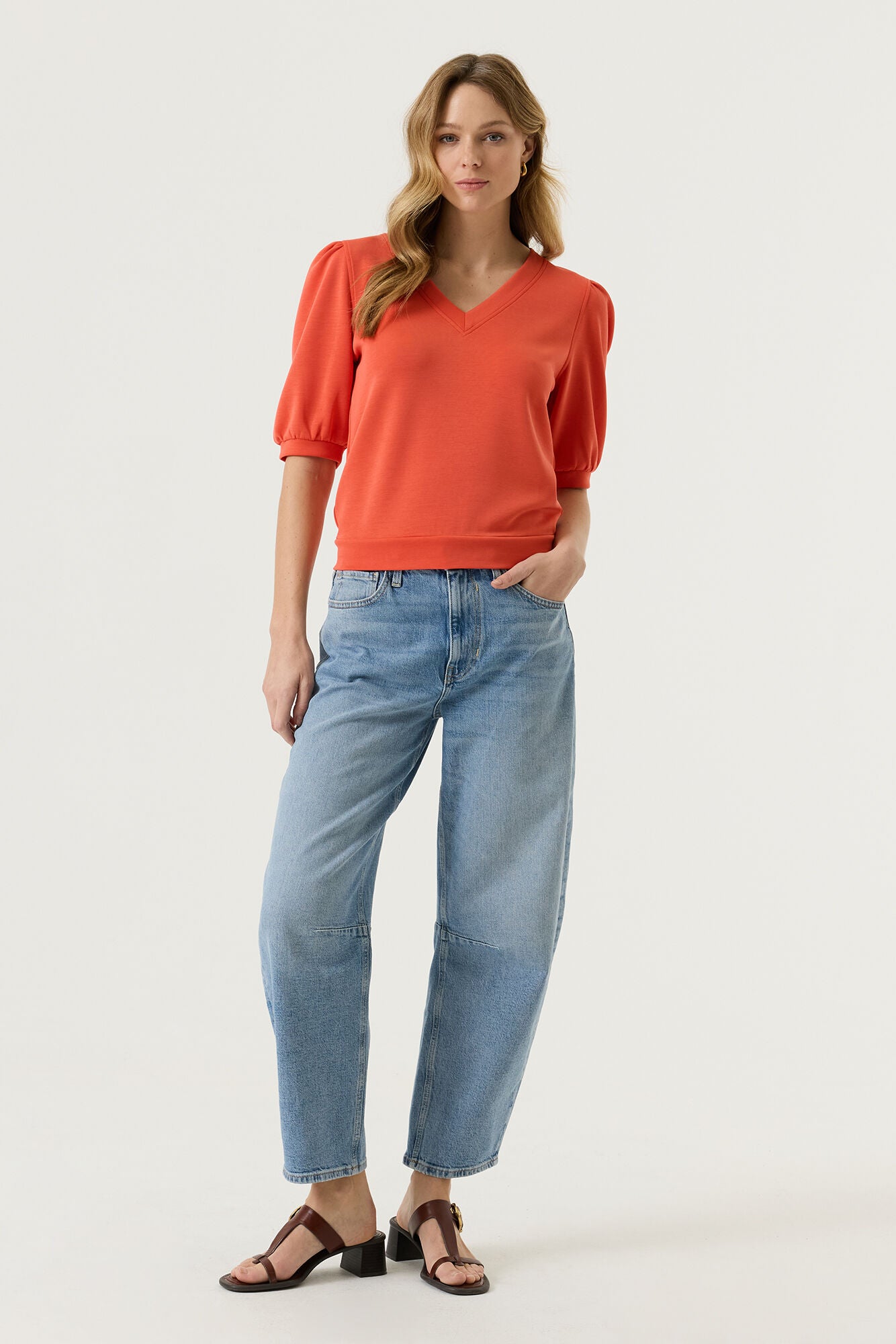 Garcia Damen Sweatshirts Paprika