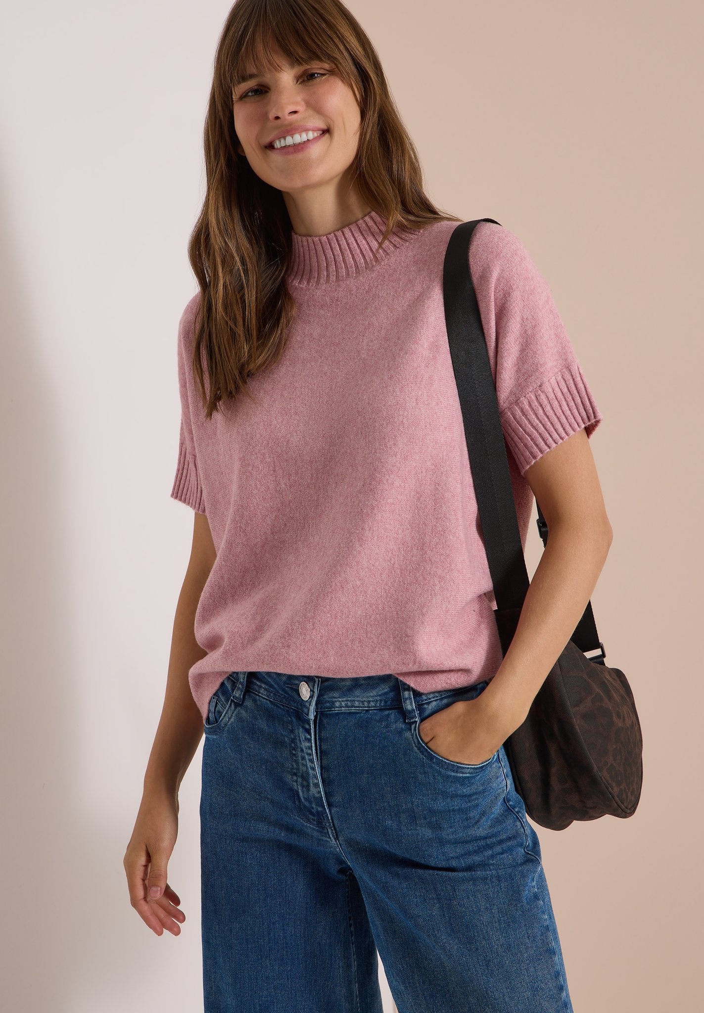 Cecil Damen Pullover Velvet Ro