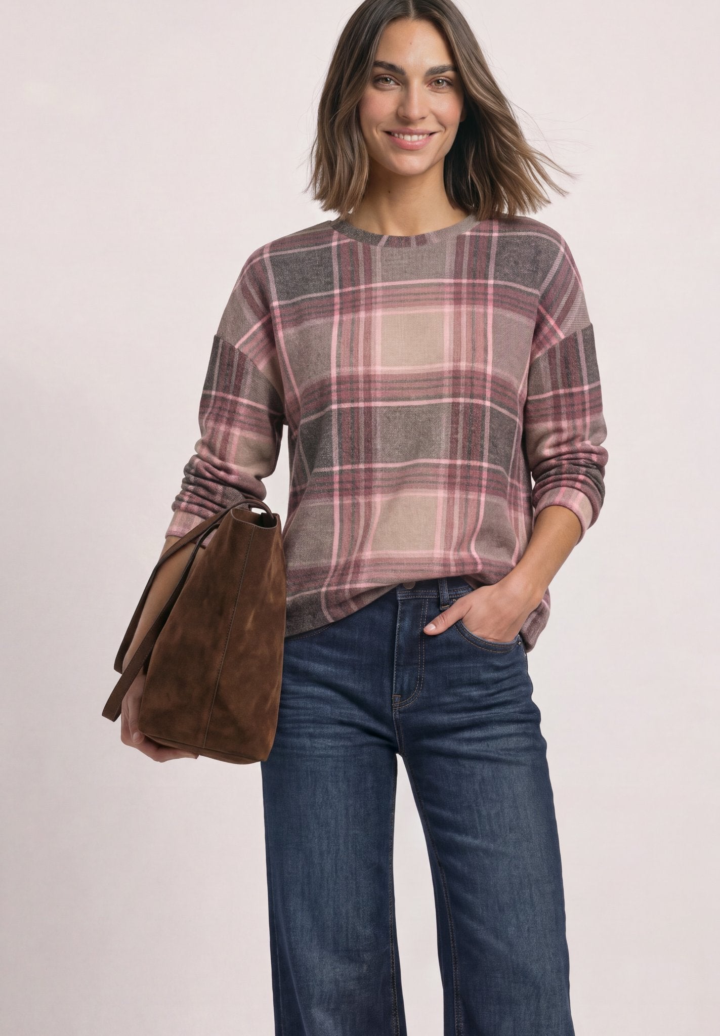 Street One Damen T-Shirts  Sanded Am