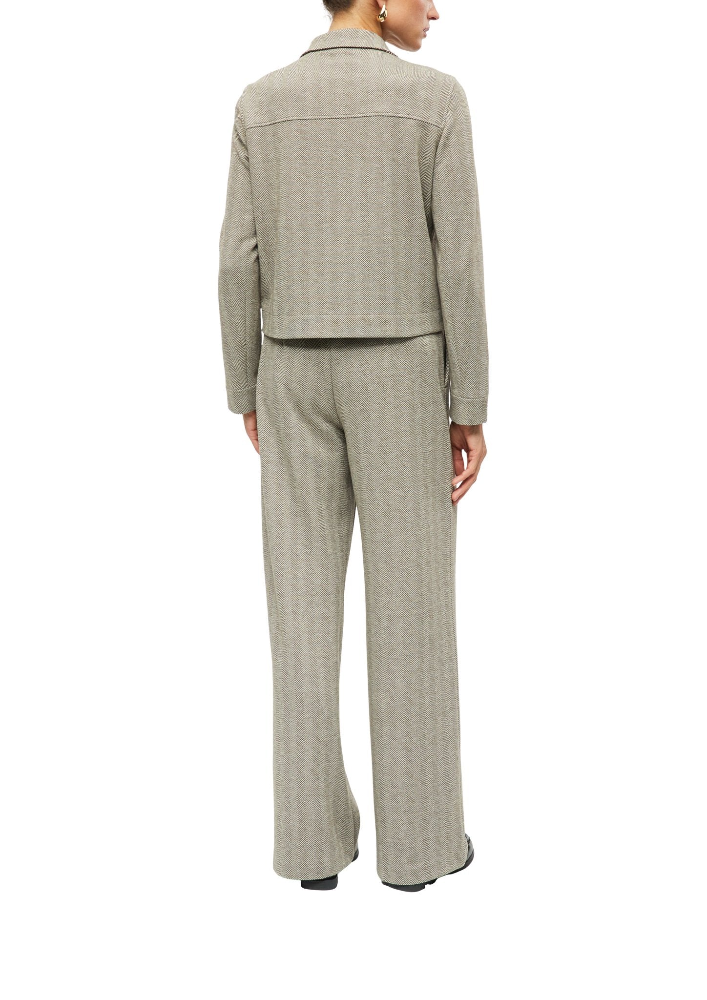 S. Oliver black Damen Blazer X Grey/Black