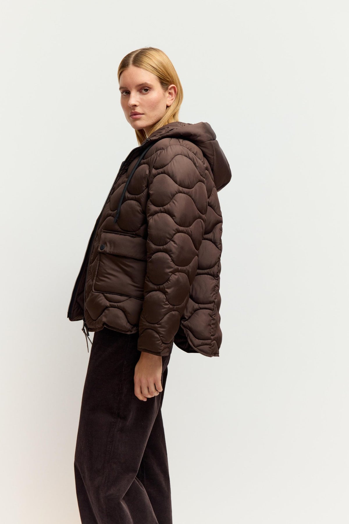 Fashion People Damen Jacken Wood