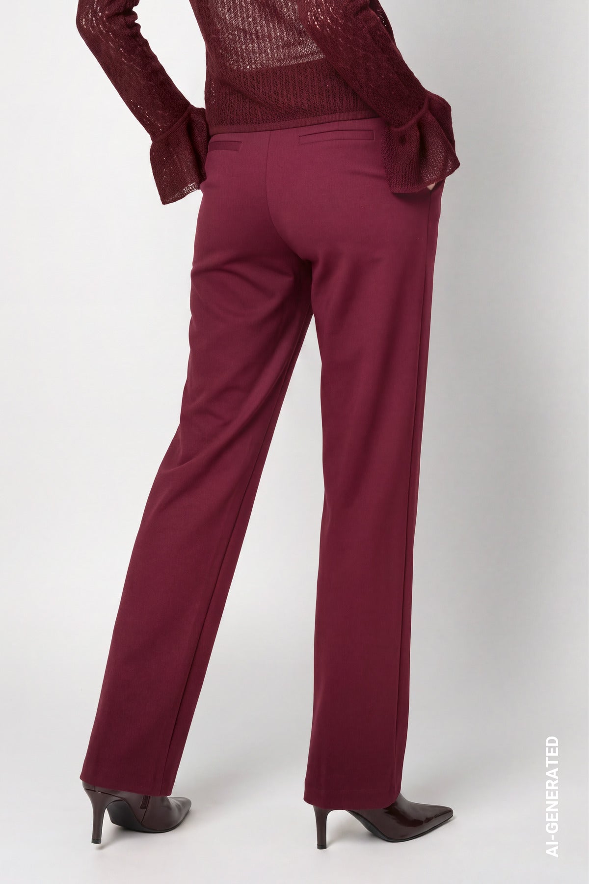 Monari Damen Hosen  Dark Bordea