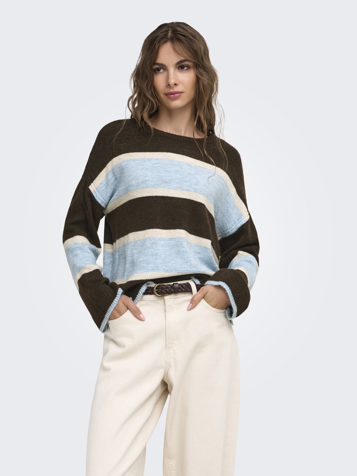 Only Damen Pullover Demitasse/Birch