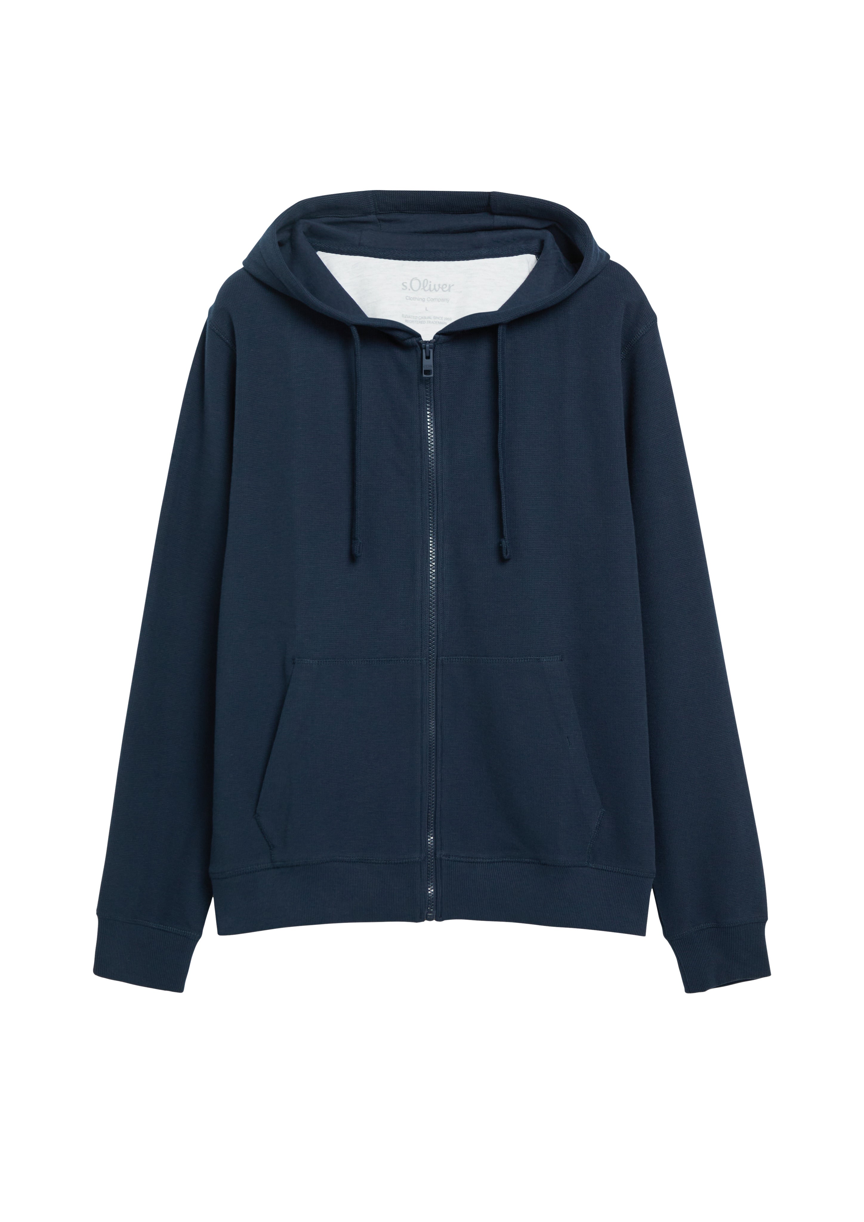 S. Oliver red Herren Sweatjacken  Blue