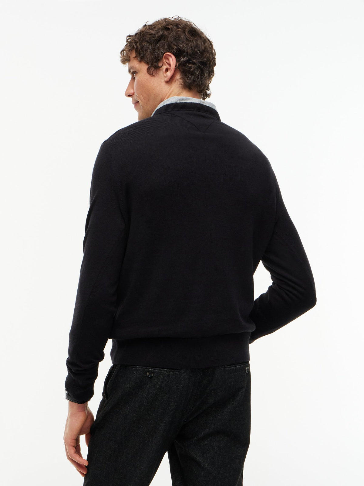 Tommy Hilfiger Herren Sweatshirts Bds Black