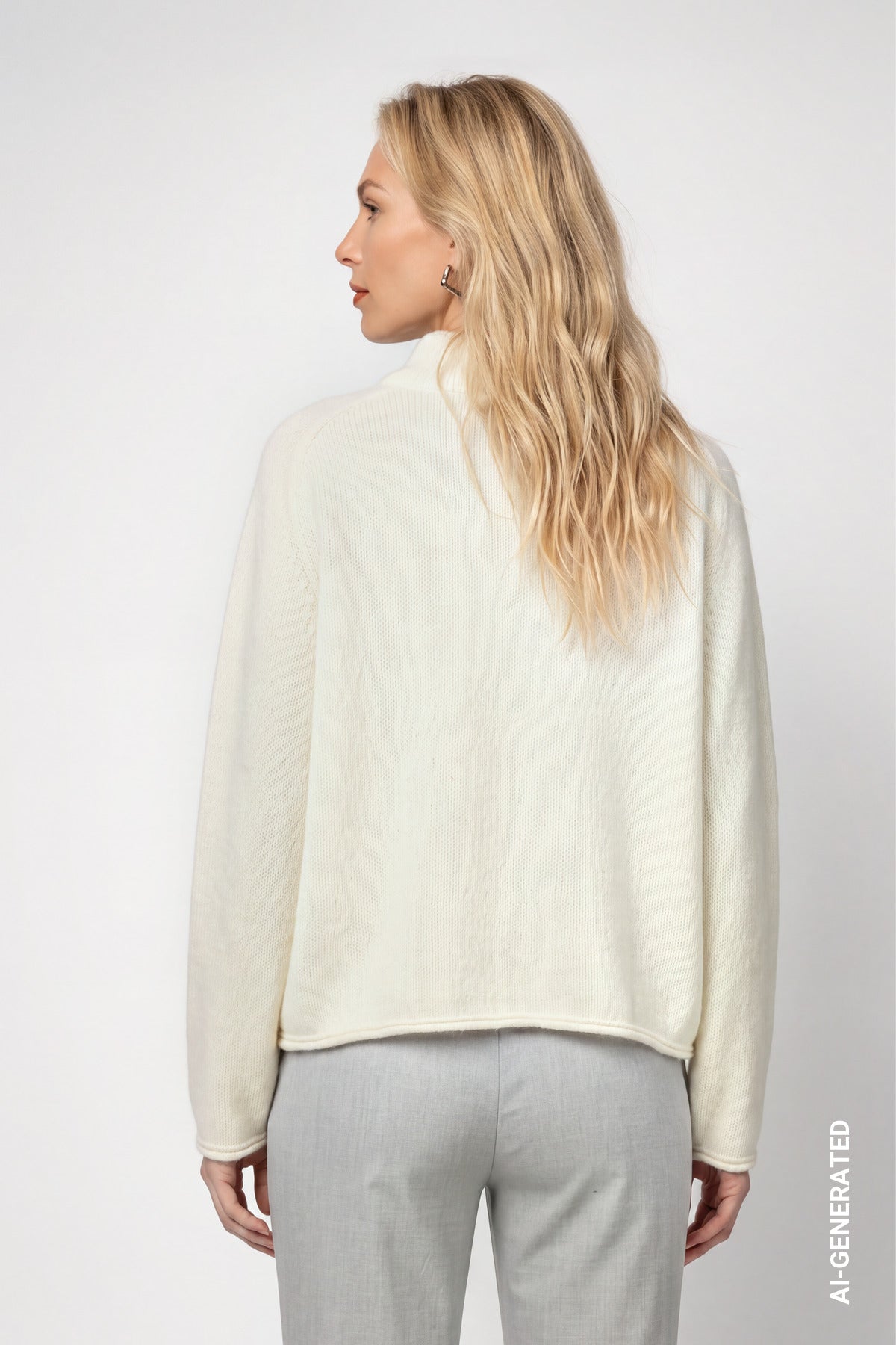 Monari Damen Pullover  Antique Whi