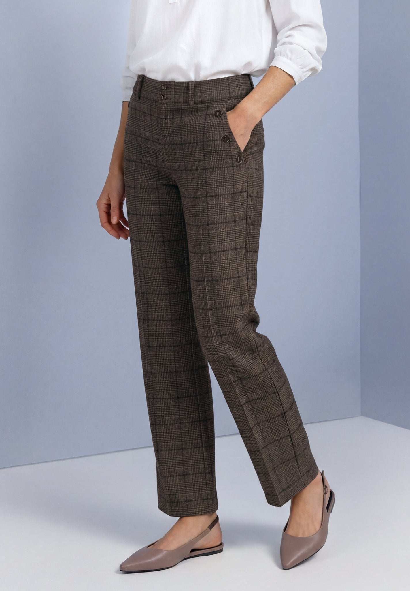 Street One Damen Hosen  Darkest B