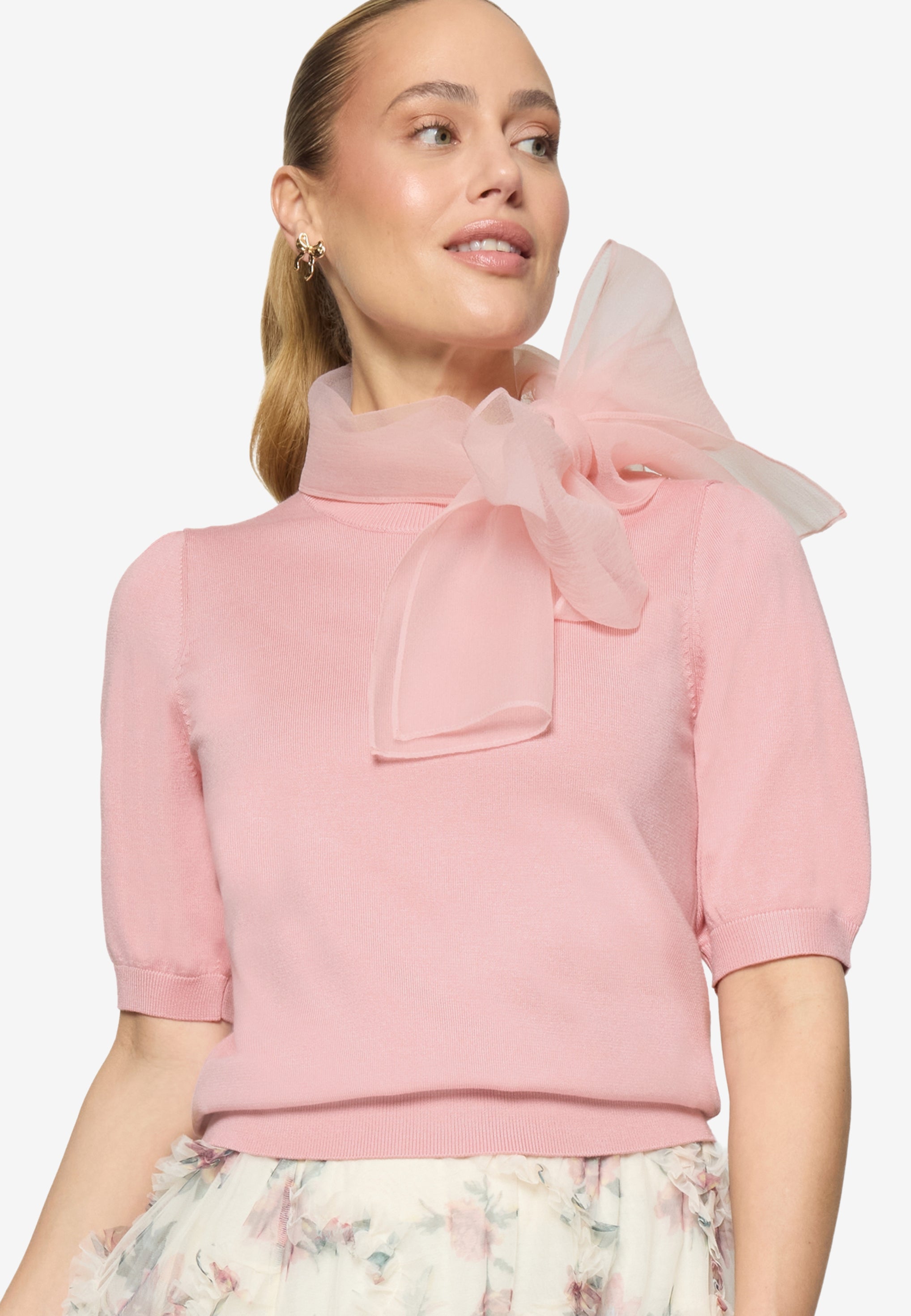 Zero Damen Pullover Bridal Rose