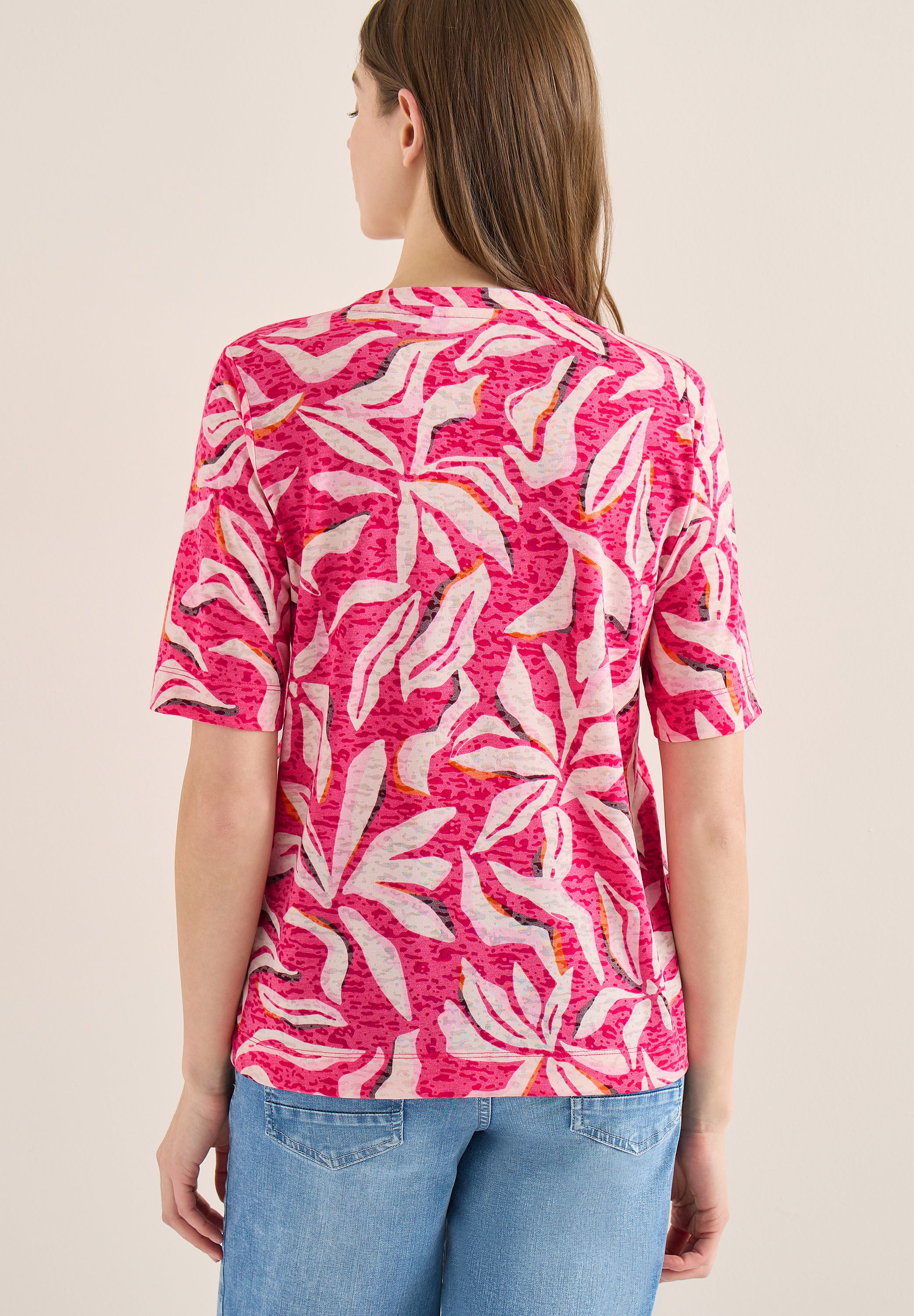 Cecil Damen T-Shirts Beetroot