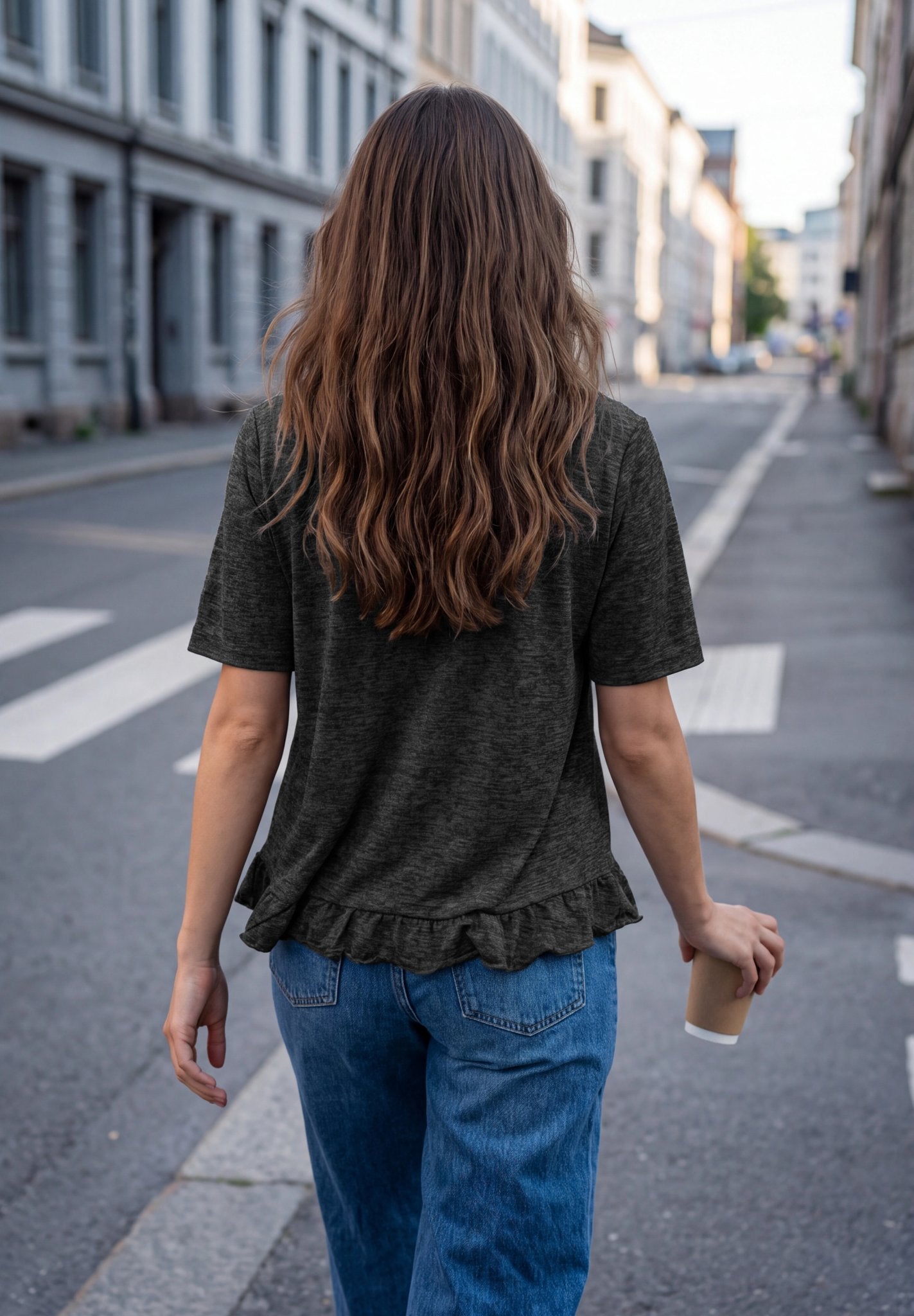 Street One Studio Damen T-Shirts Inked Gre