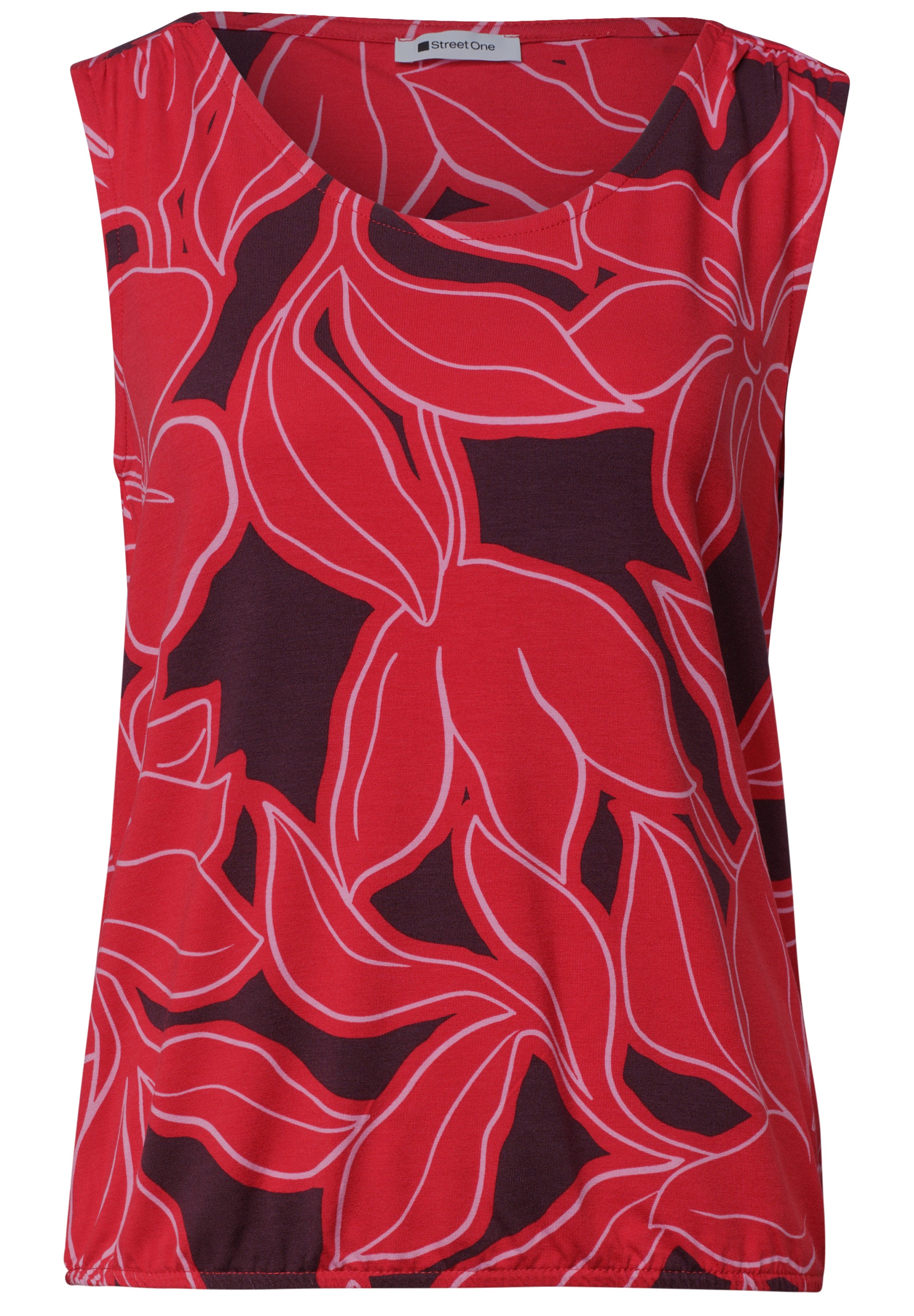 Street One Damen T-Shirts  Salsa Red