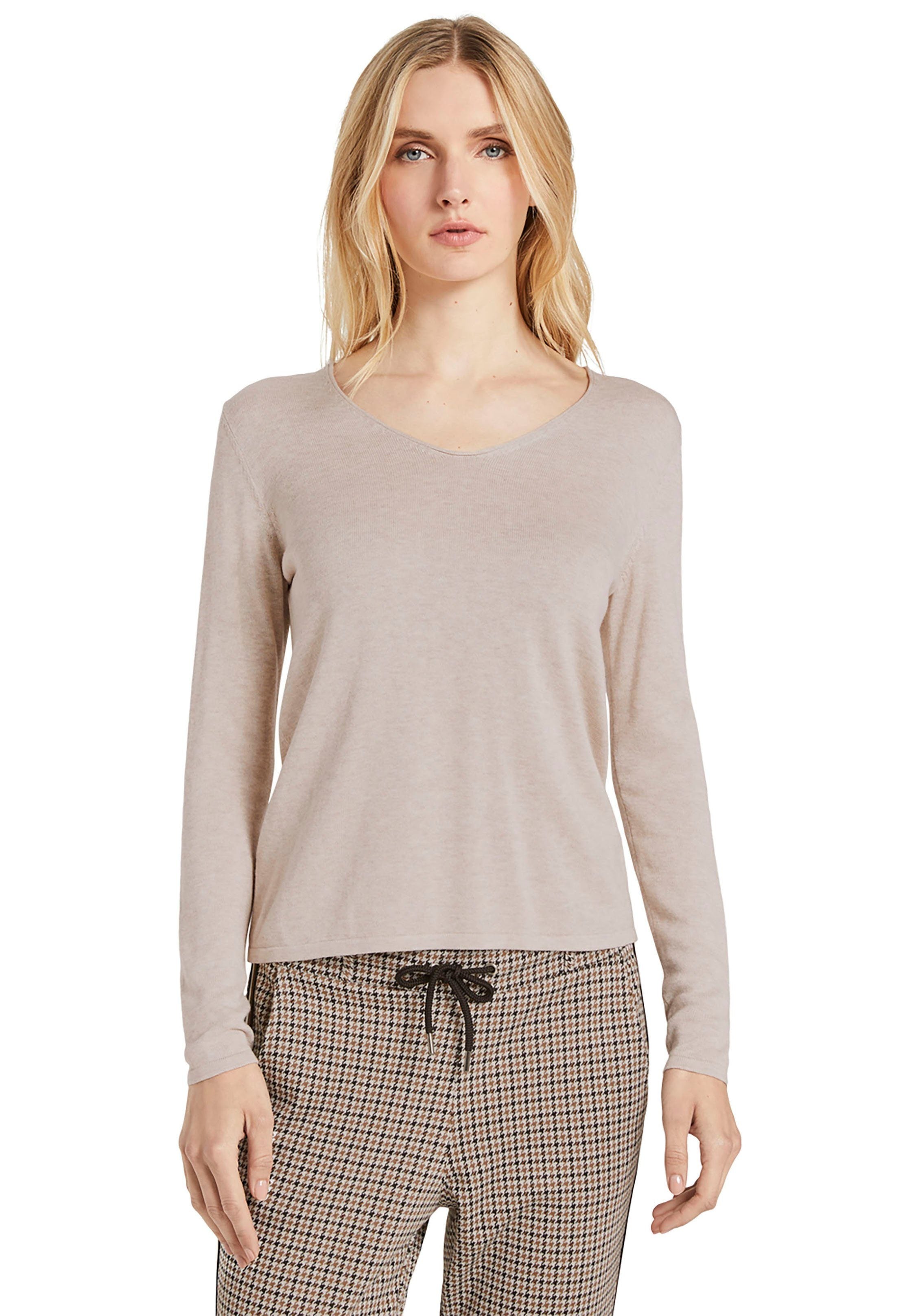 Tom Tailor Damen Pullover Desert Sand Mel