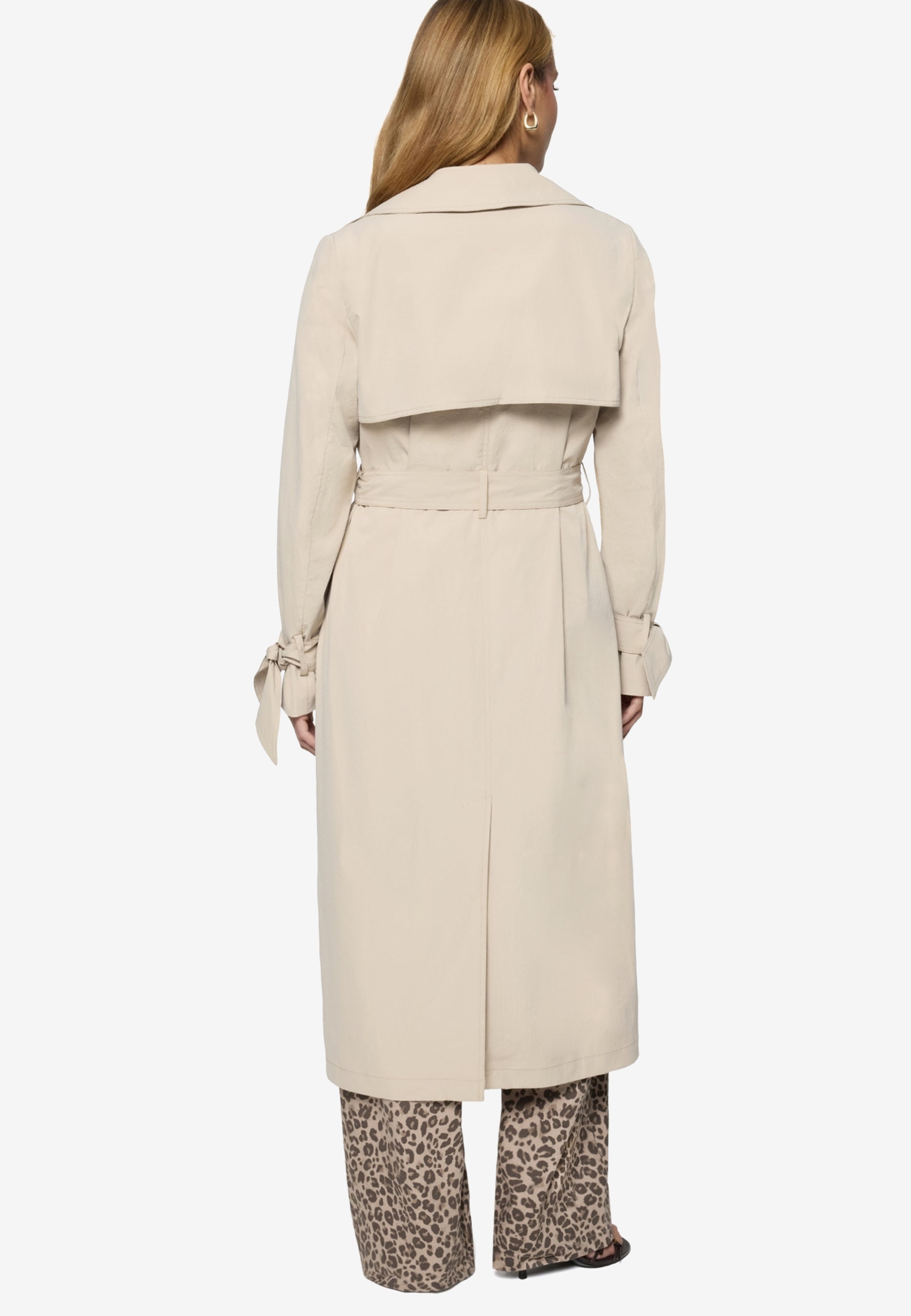 Zero Damen Mantel Light Sand