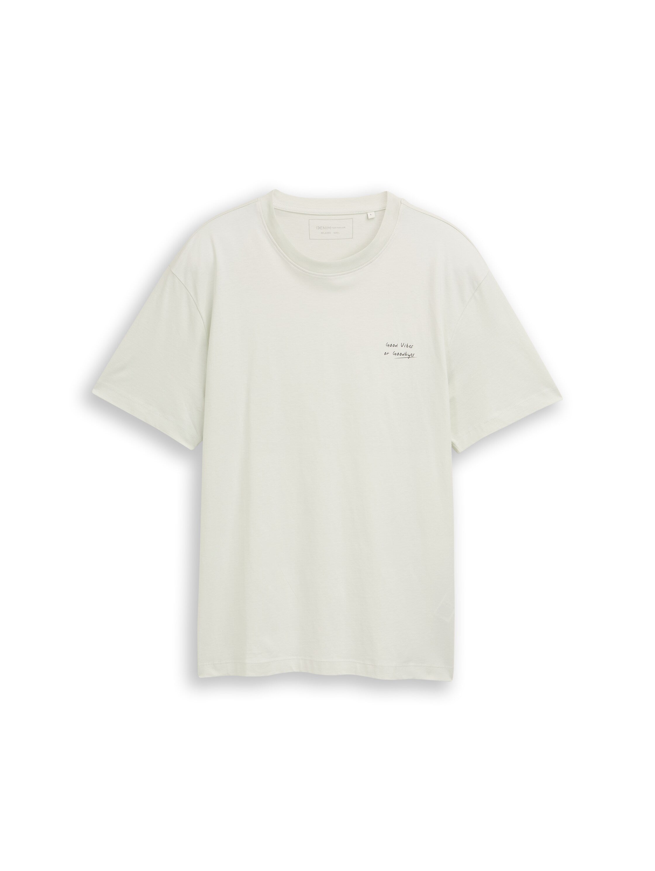 Tom Tailor denim Herren T-Shirts kurz Frozen Light Mi