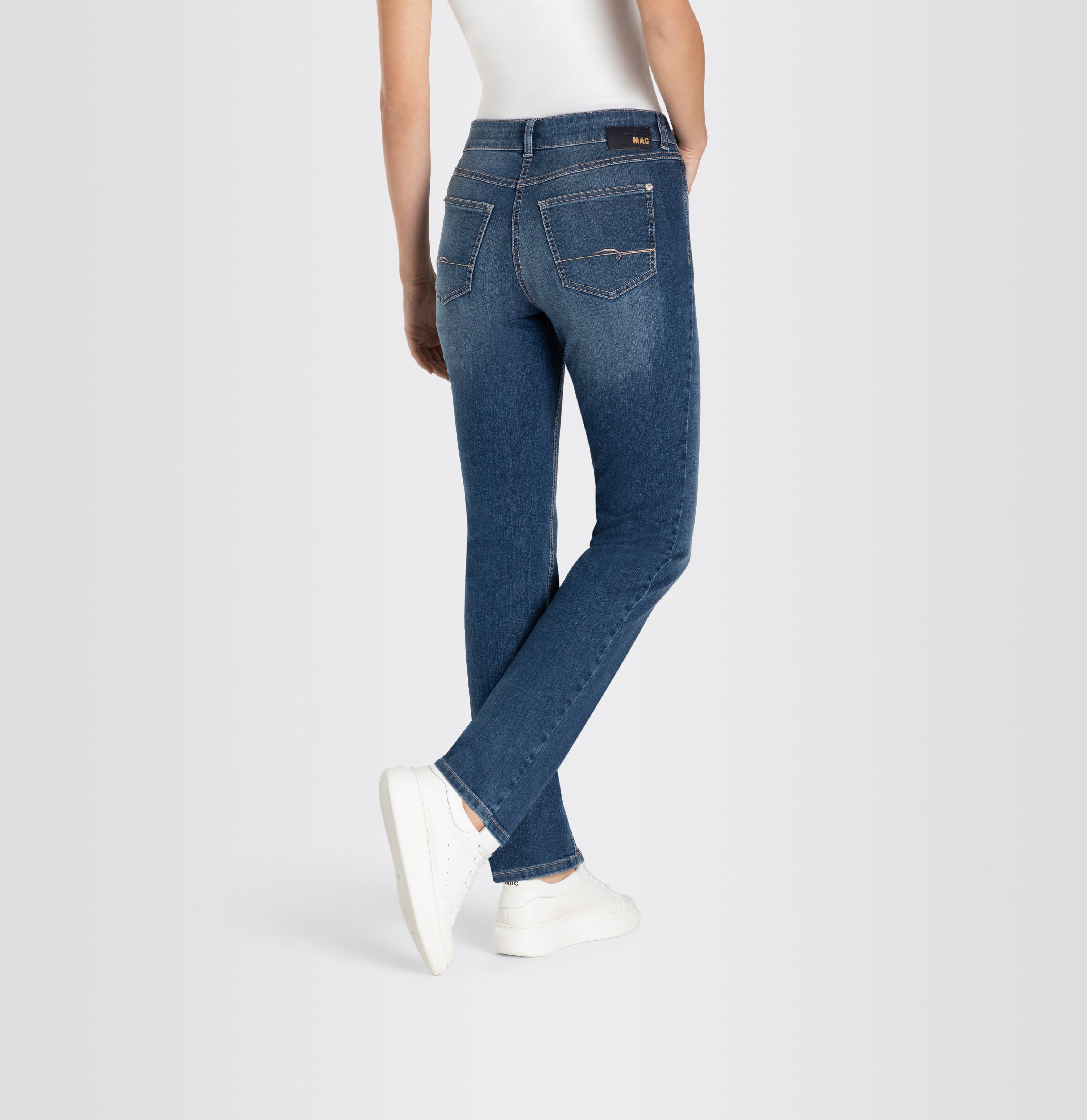 Mac Damen Jeans Simple Wash