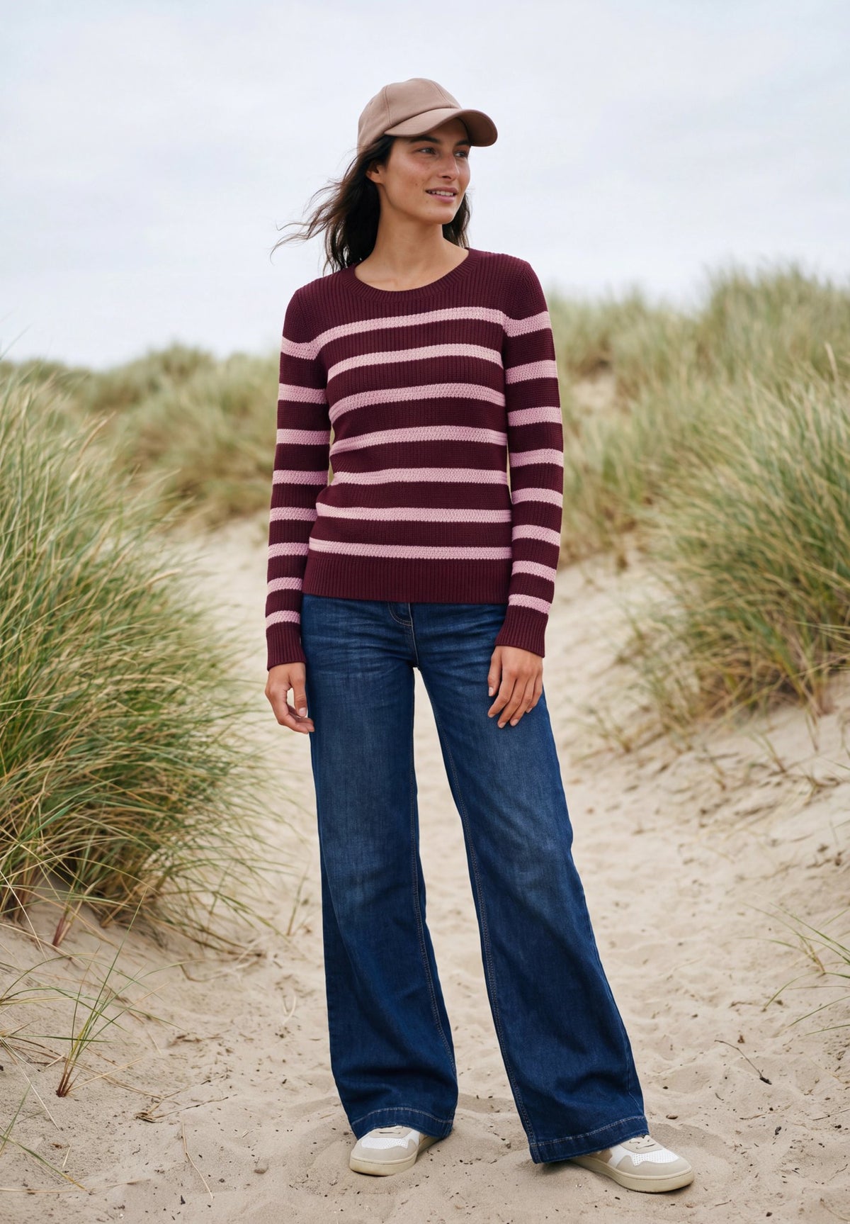 Cecil Damen Pullover  Red Wine