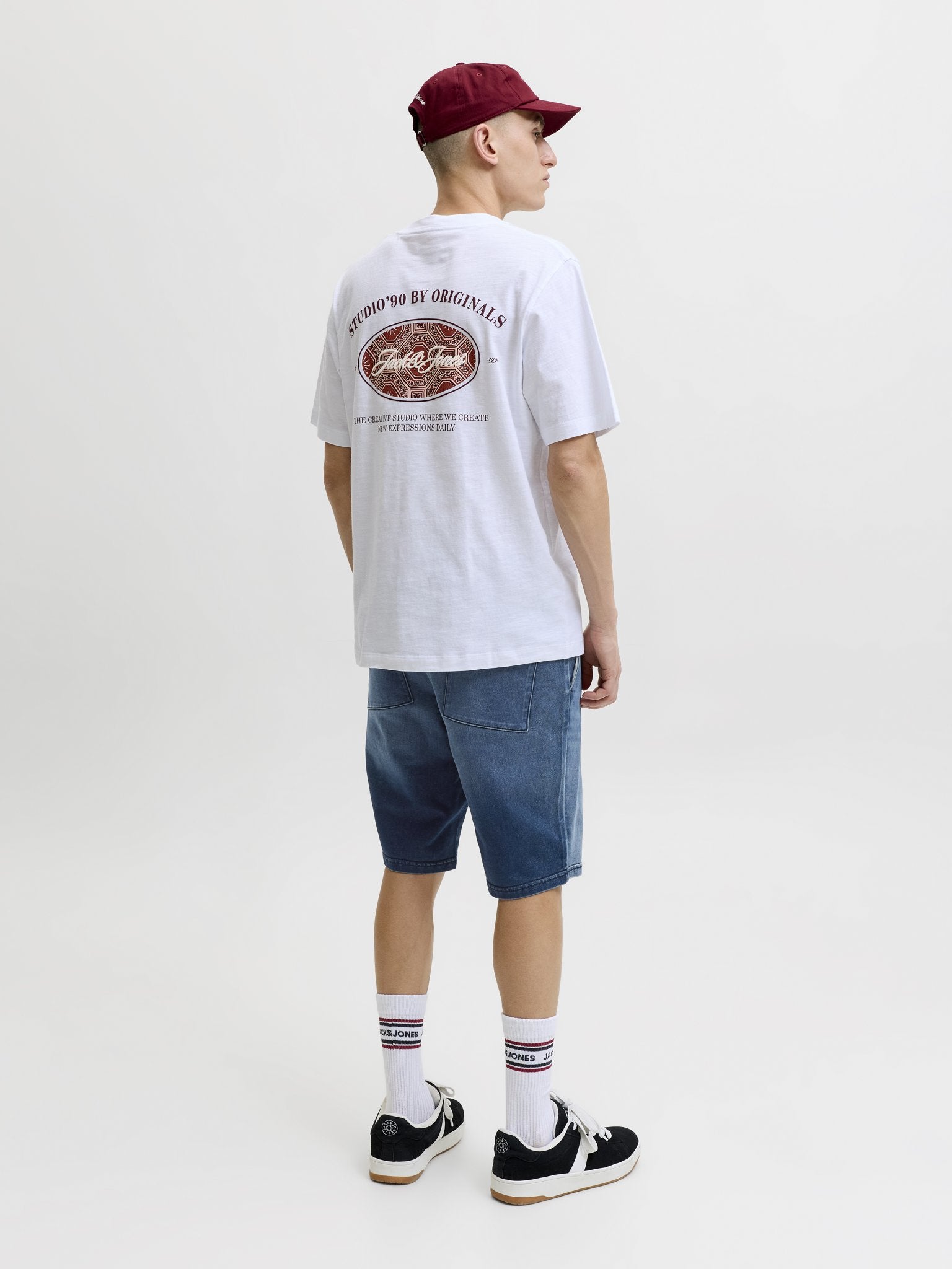 Jack & Jones Herren Shorts Blue Denim