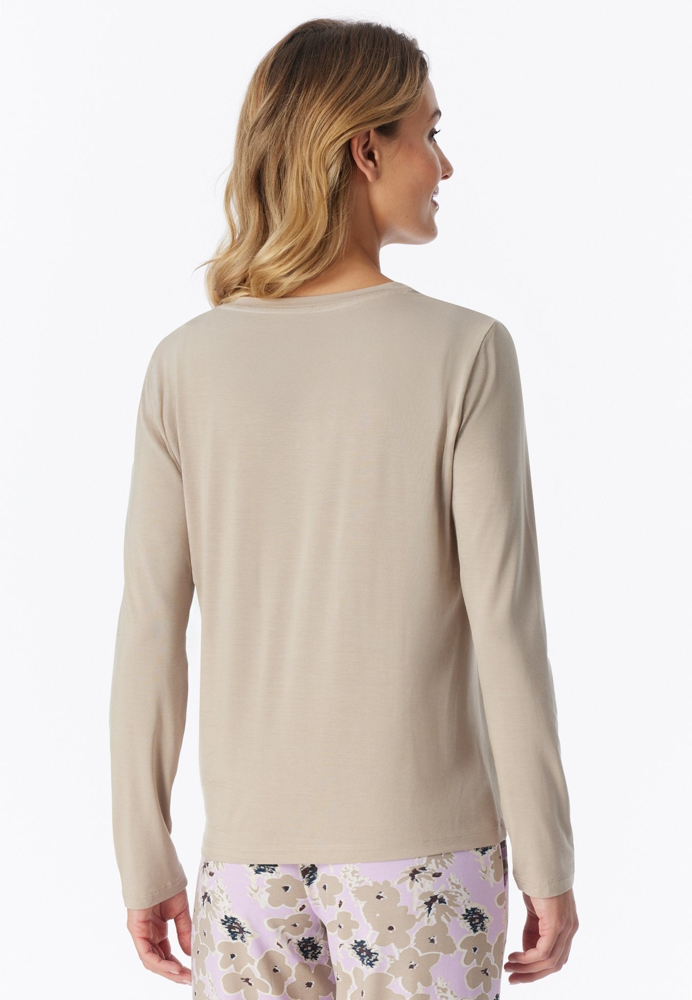 Schiesser Oberteil Bright Taupe