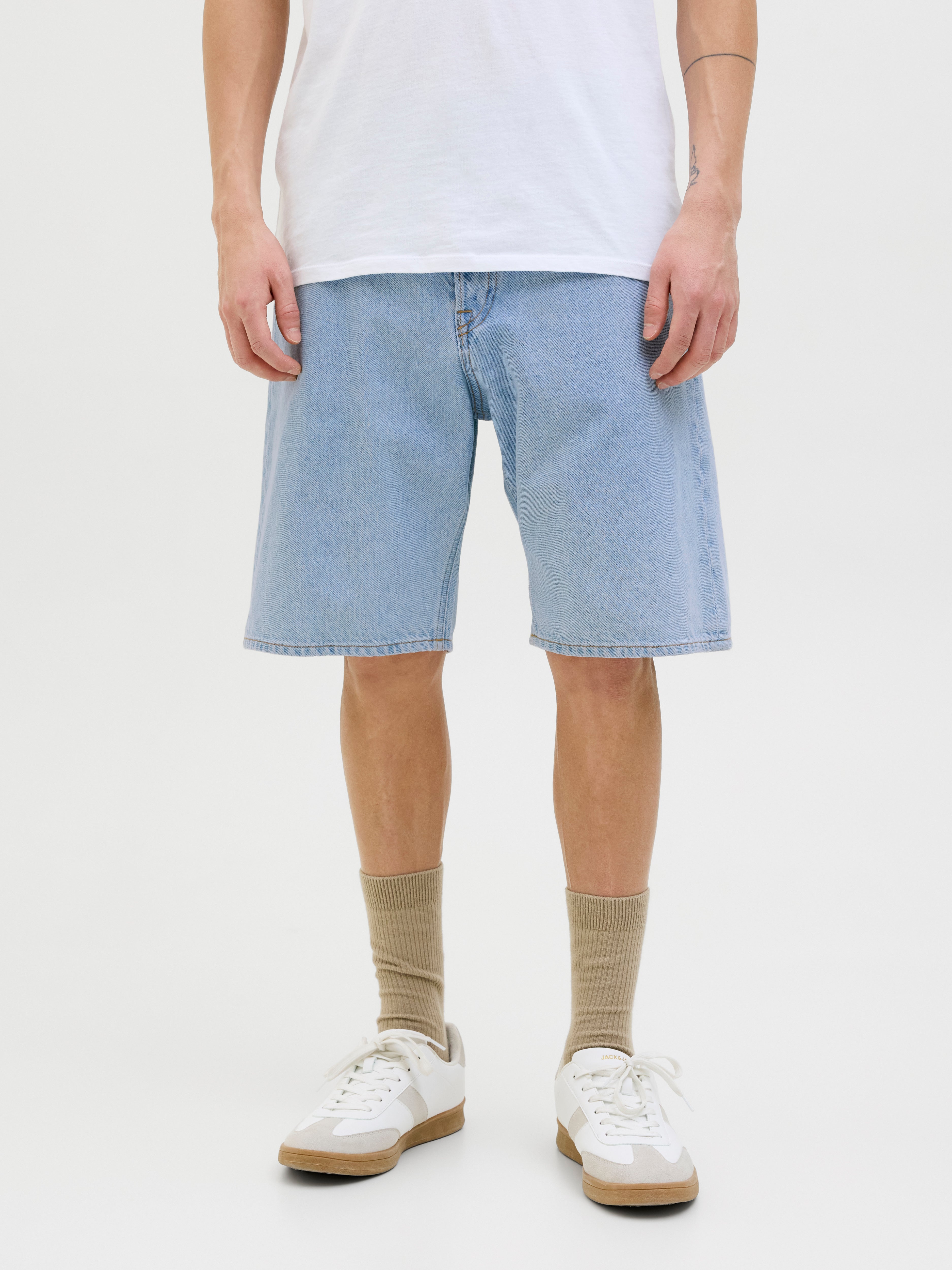 Jack & Jones Herren Shorts Blue Denim/Sbd