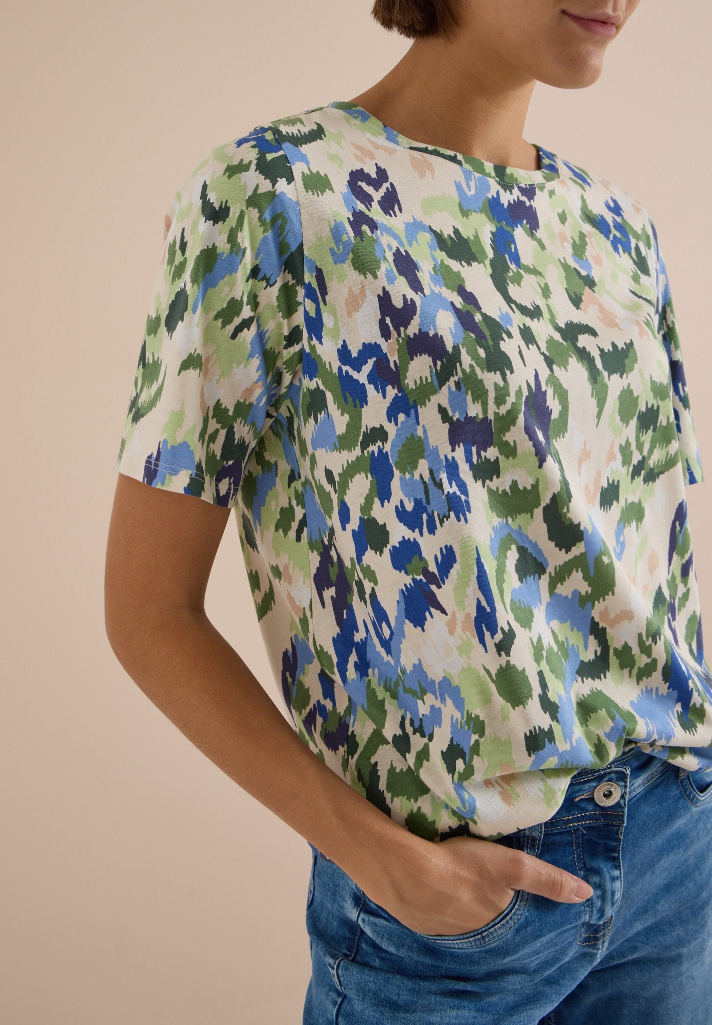 Cecil Damen T-Shirts  Cashmere
