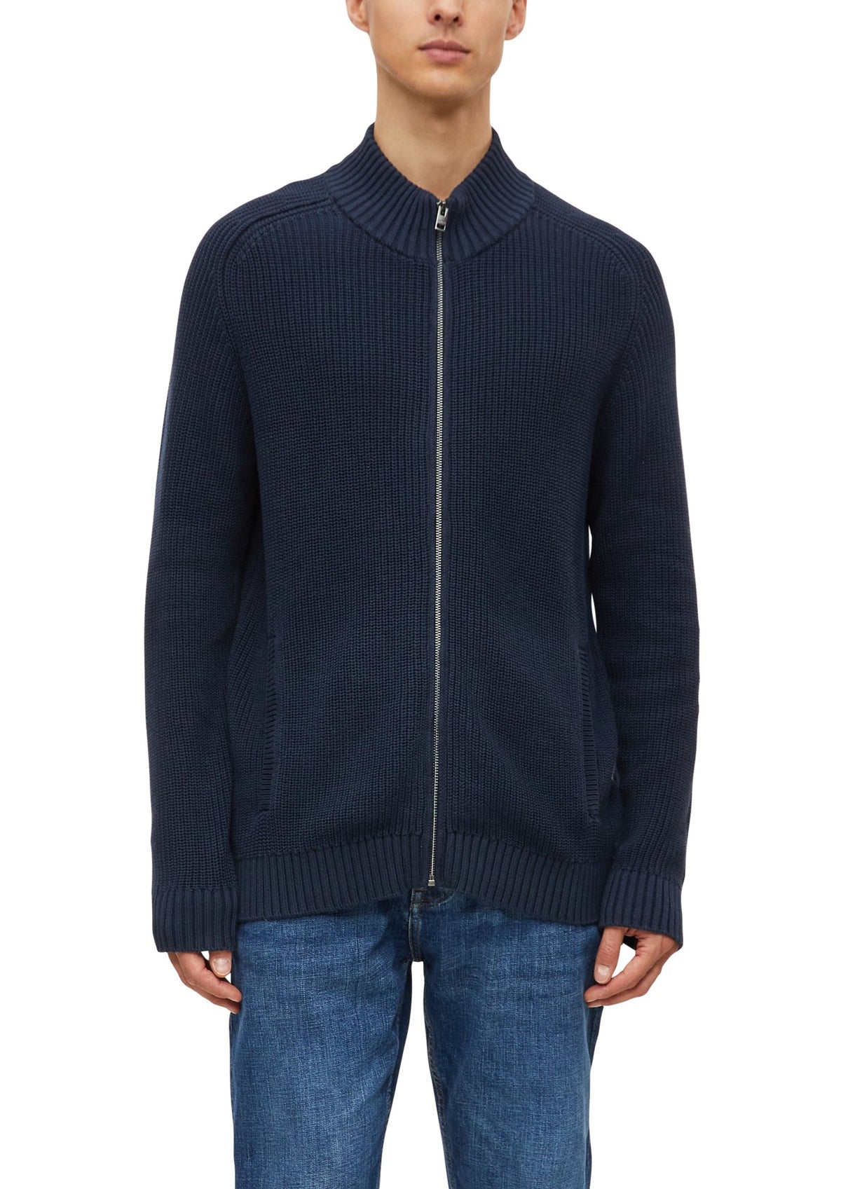 S. Oliver red Herren Strickjacken  Blue