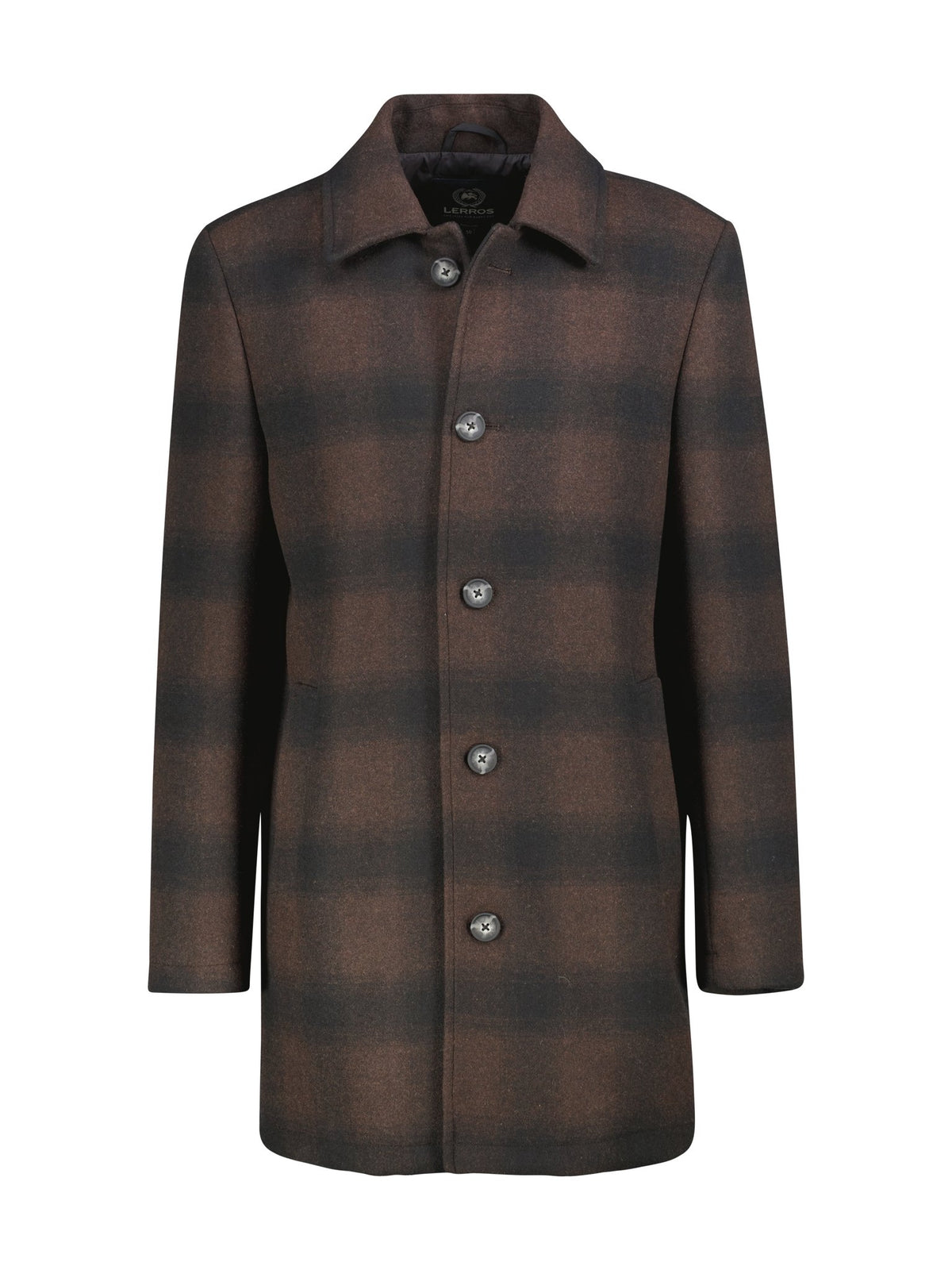 Lerros Herren Mantel Timber Brown