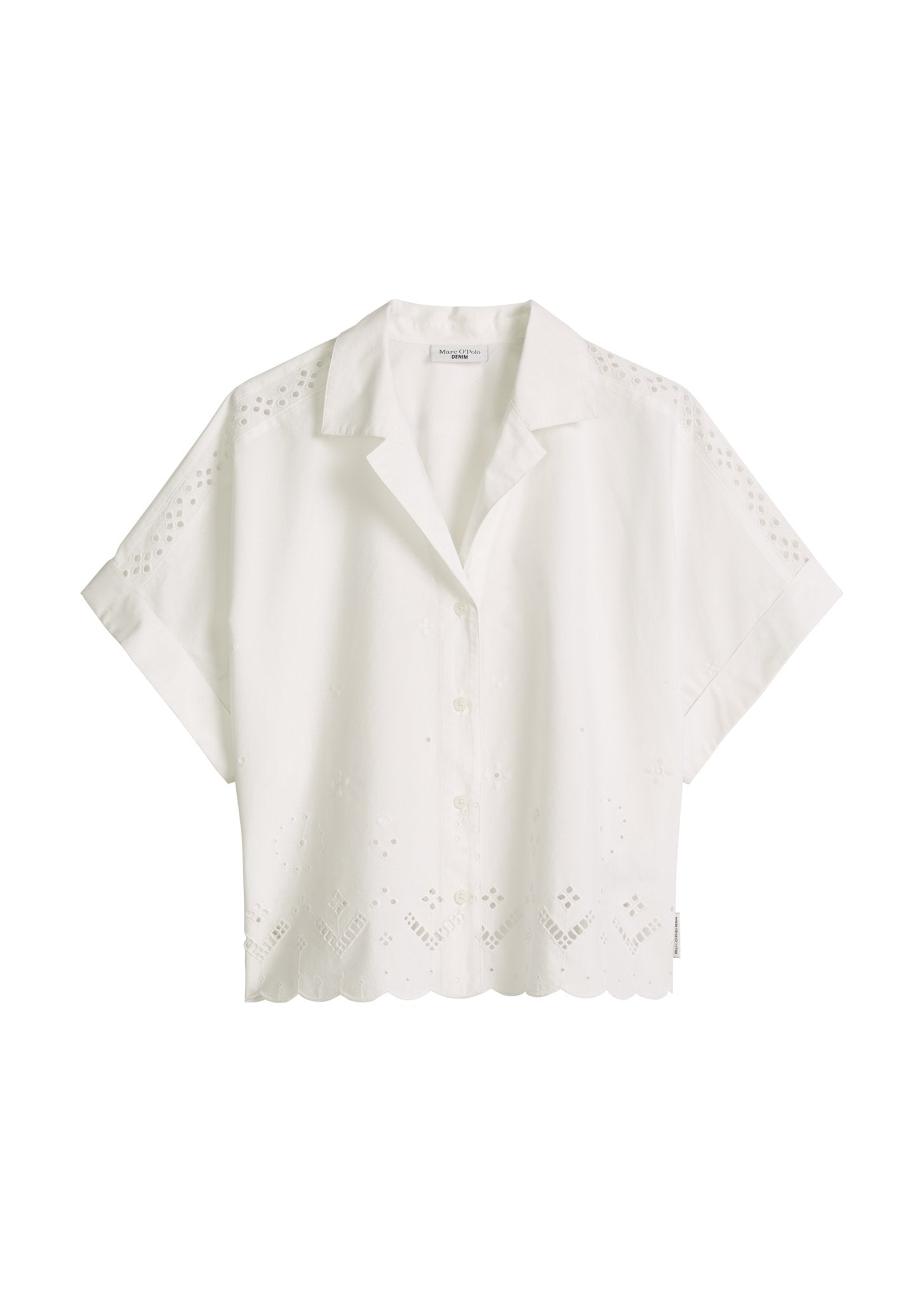 Marc O`Polo denim Damen Blusen Silky White