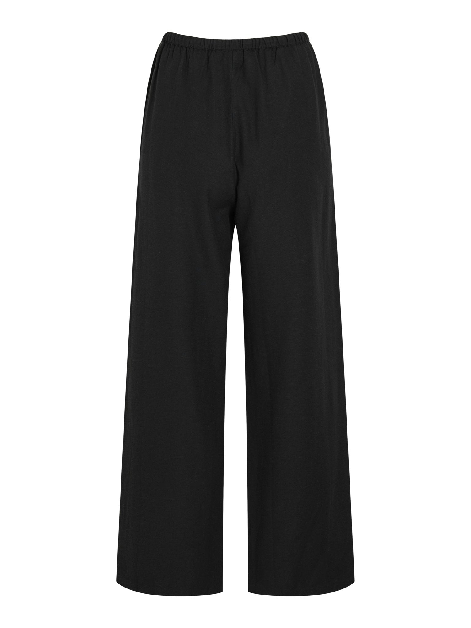 Vila Damen Hosen Black Beauty