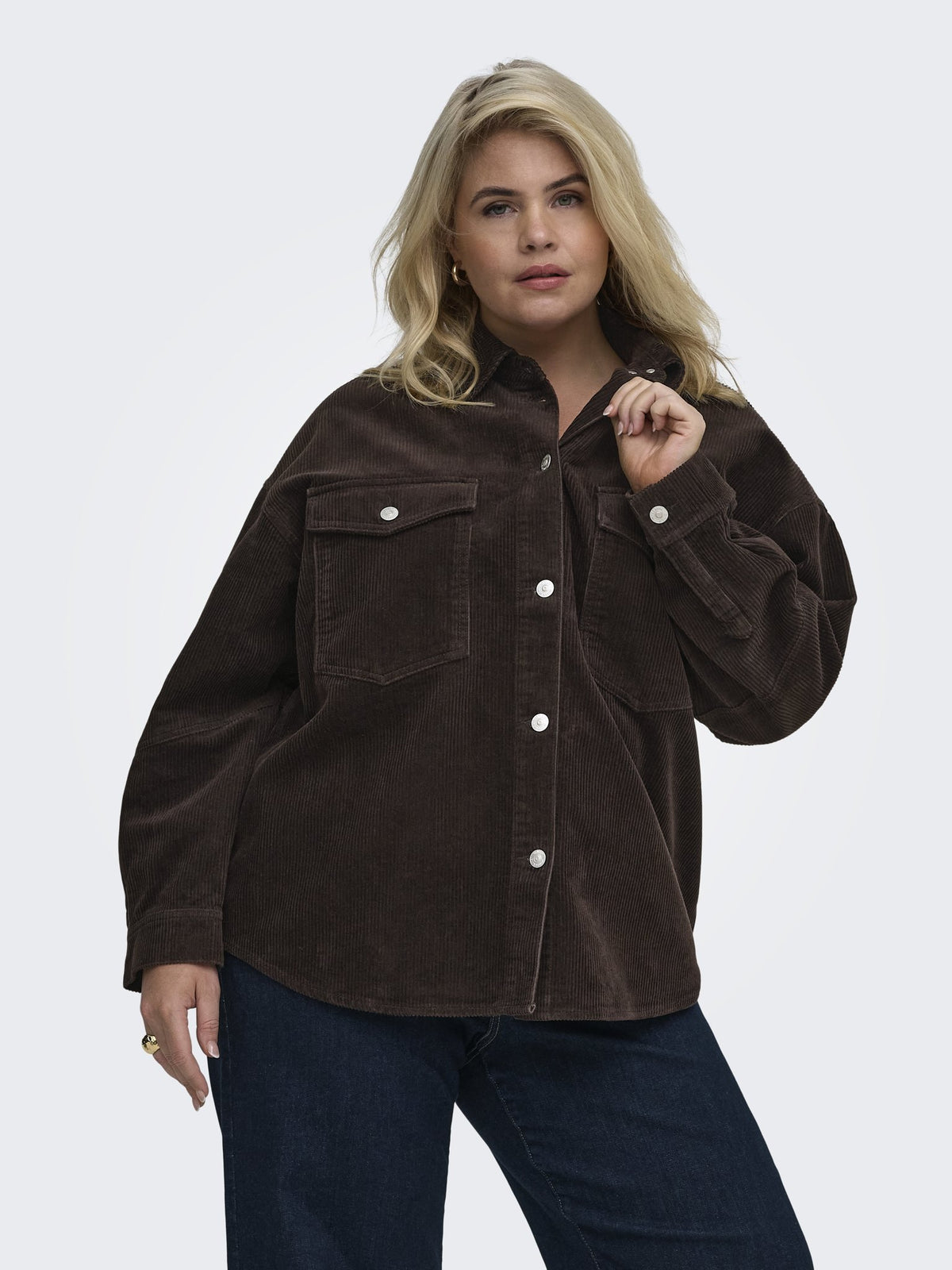 Only Carmakoma Damen Blusen Ganache