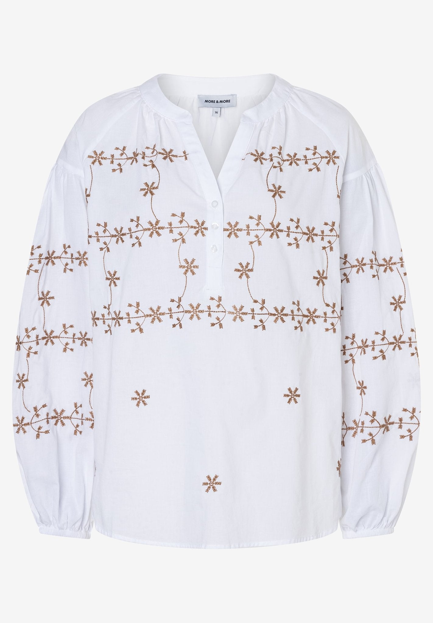 More & More Damen Blusen White