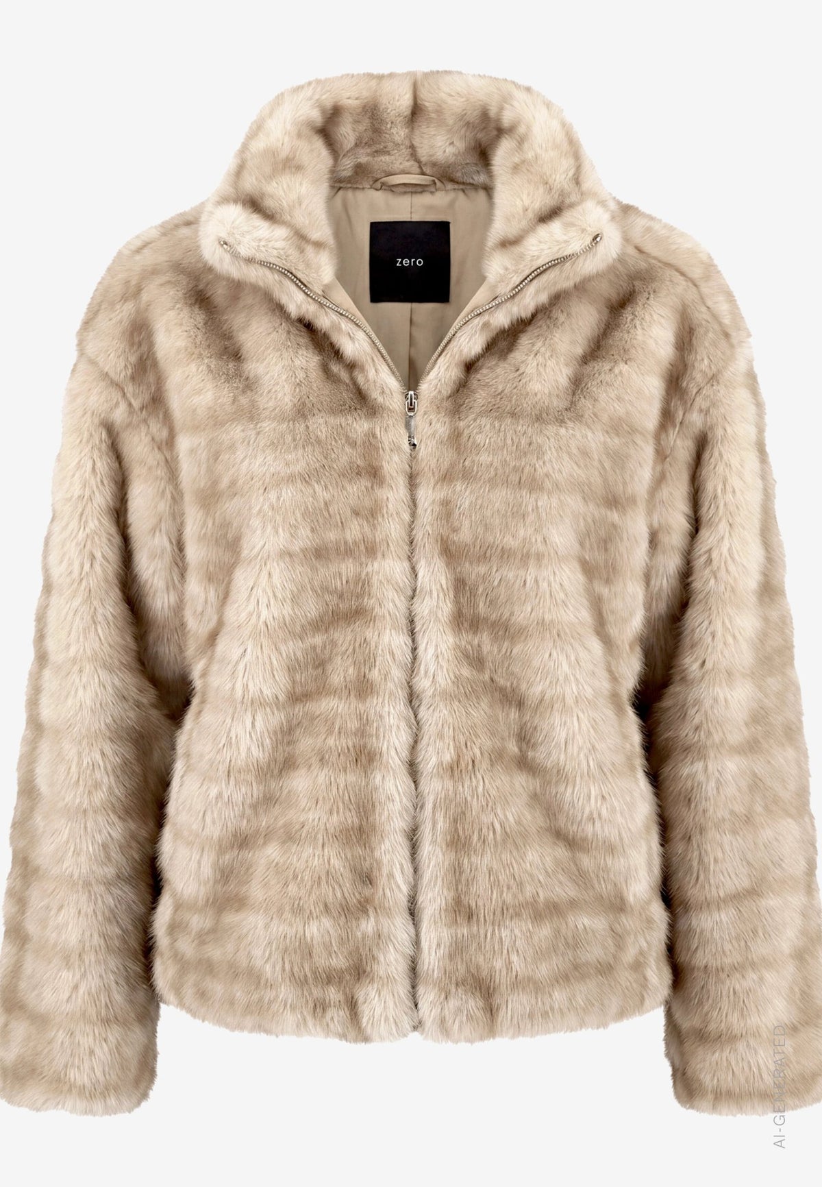 Zero Damen Jacken Cream/Brown