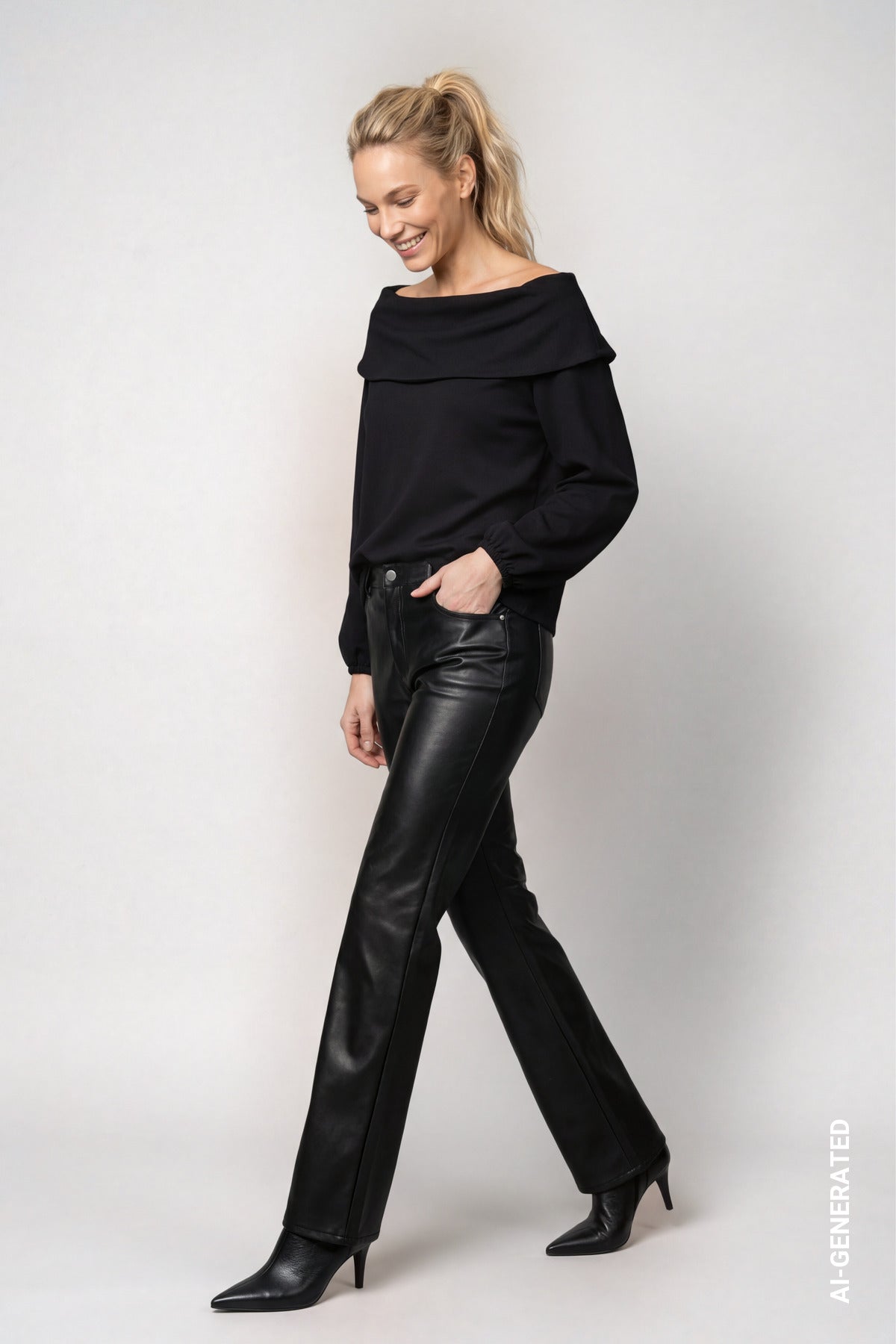 Monari Damen T-Shirts  Schwarz