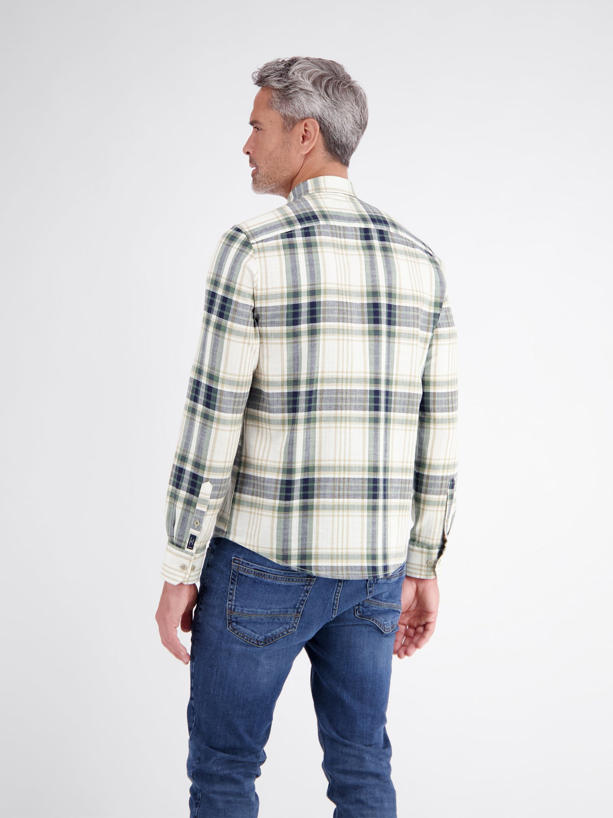 Lerros Herren Hemden Broken White