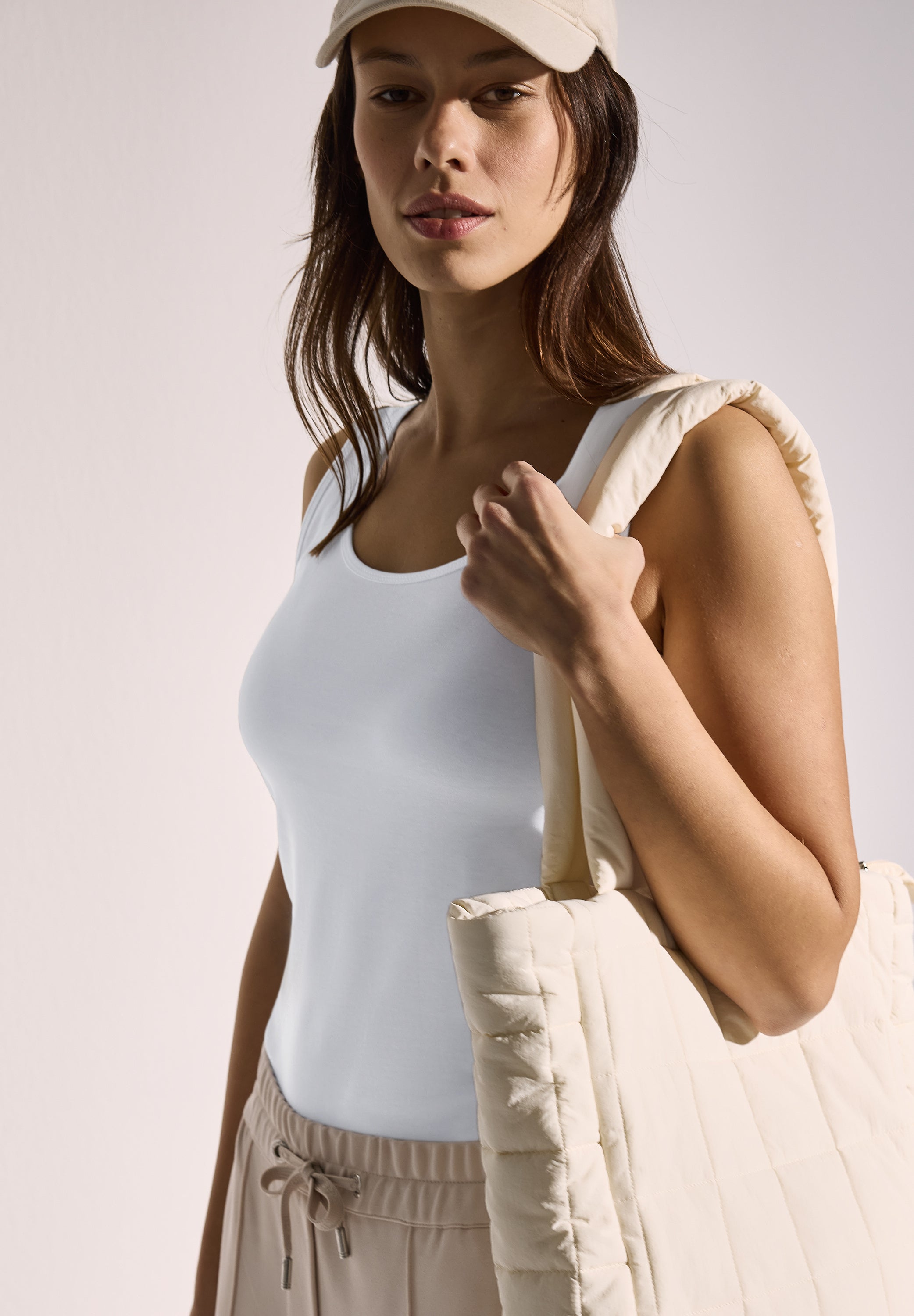 Cecil Damen T-Shirts  White