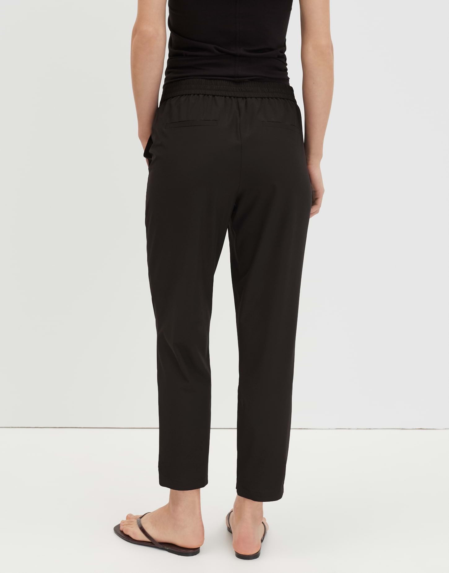 Someday Damen Hosen Dark Truffle