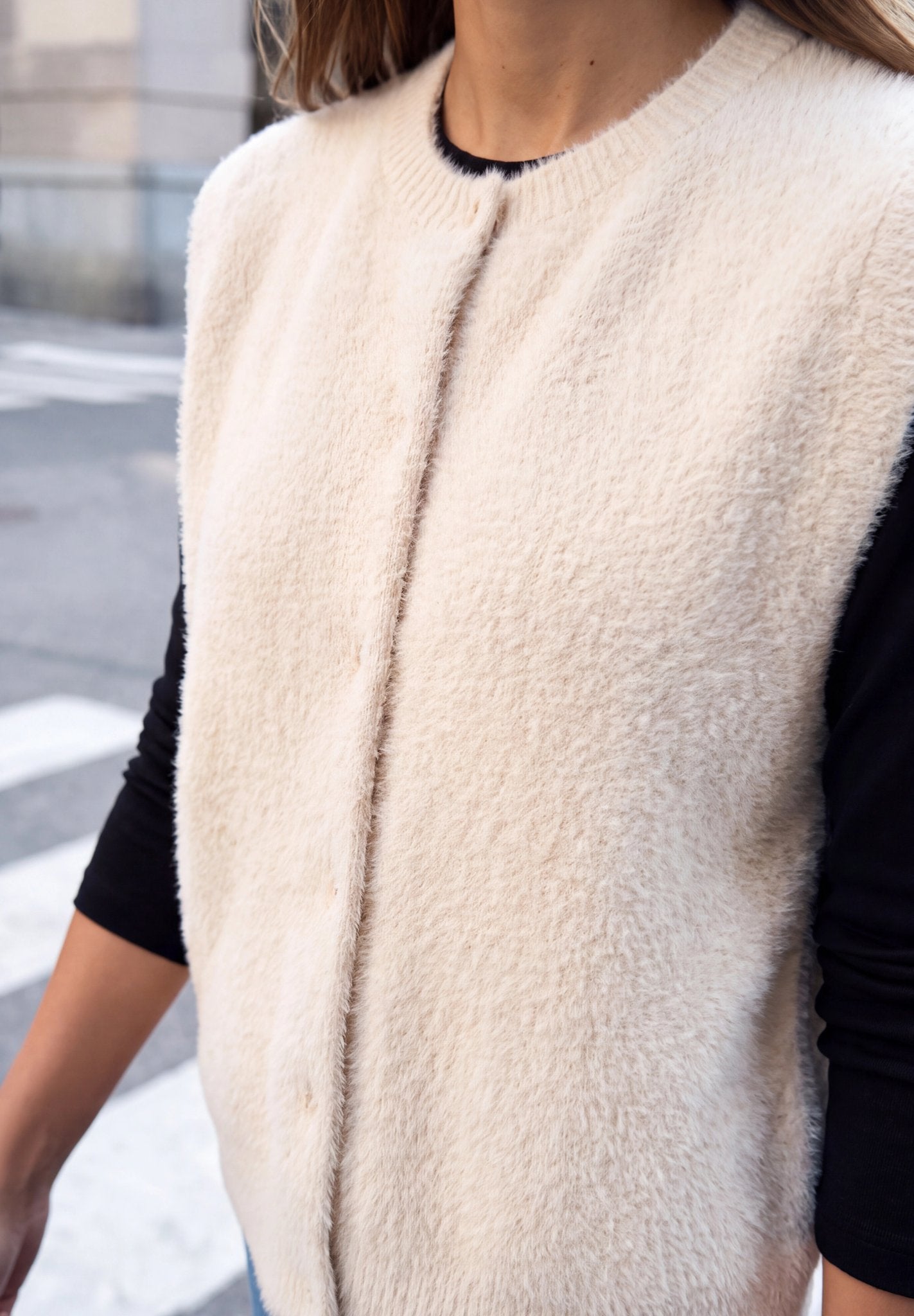 Street One Studio Damen Strickjacken  Creamed S