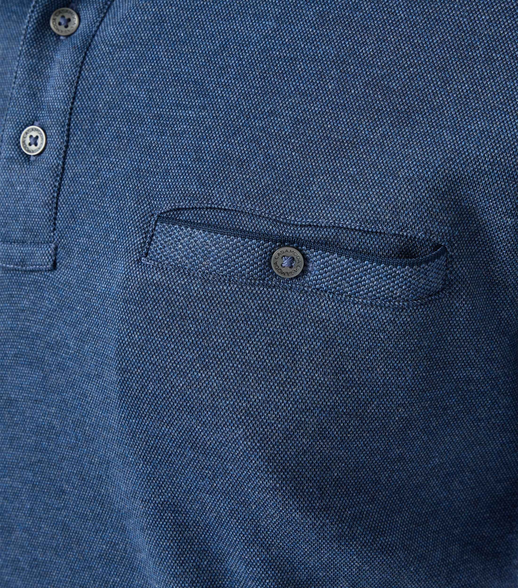 Casa Moda Herren T-Shirts kurz  Blau
